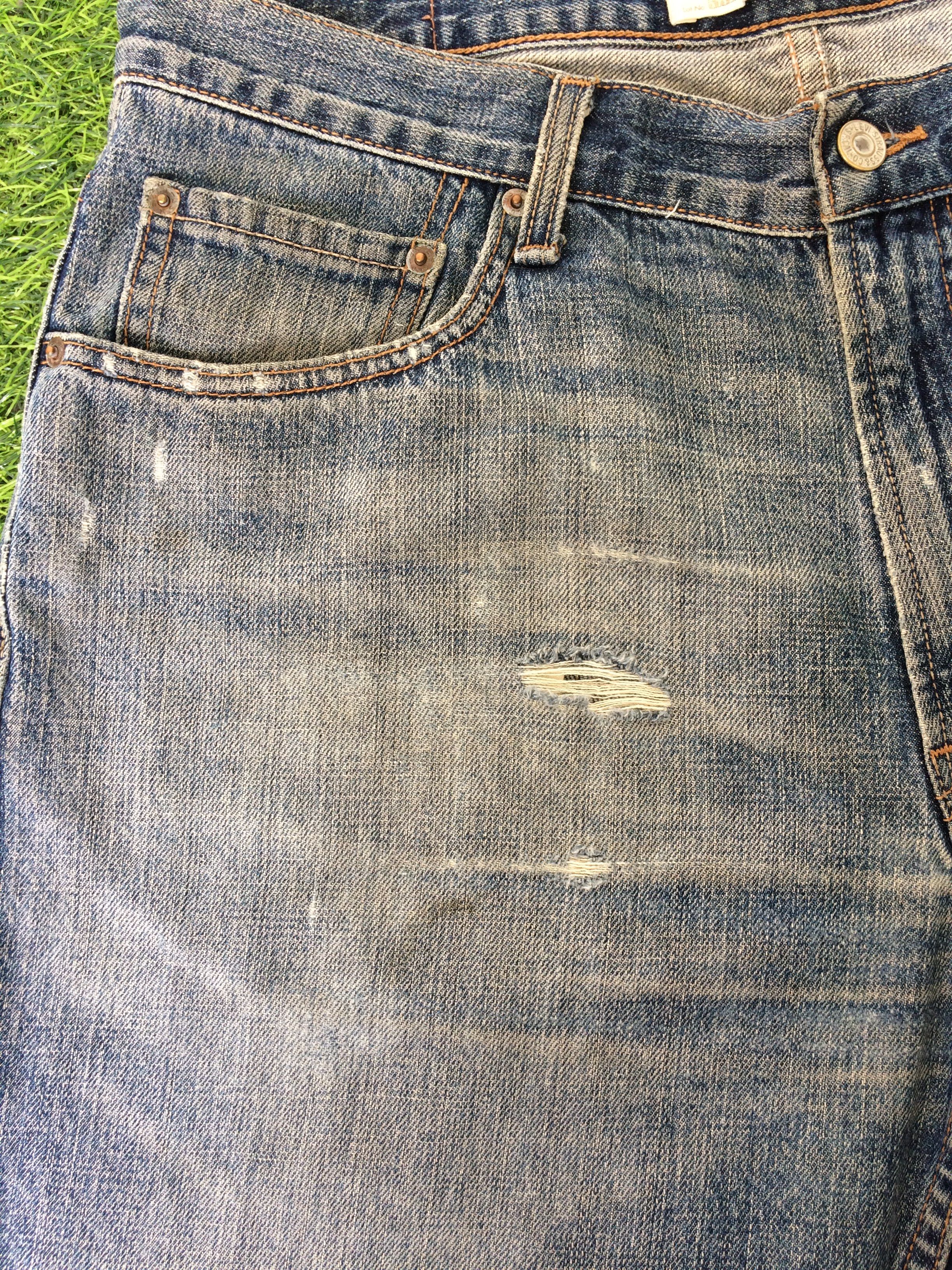 Levi's × Vintage Distressed Levis 559 Jeans #B-333 Size US 35 - 3 Thumbnail