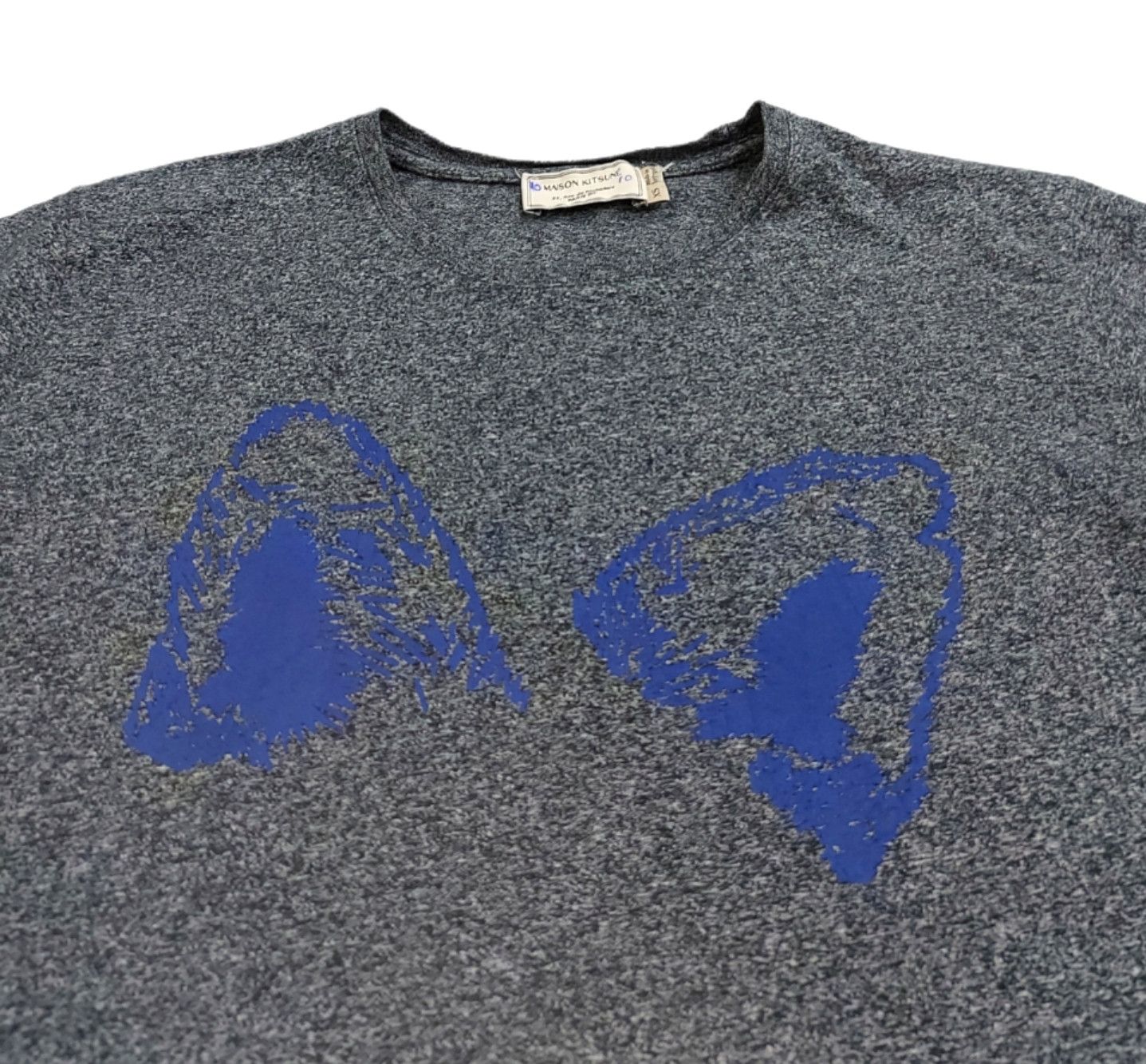 Designer × Japanese Brand × Maison Kitsune RARE! MAISON KITSUNE DESIGNER "FOX EARS" GRAPHIC Size US XS / EU 42 / 0 - 4 Thumbnail