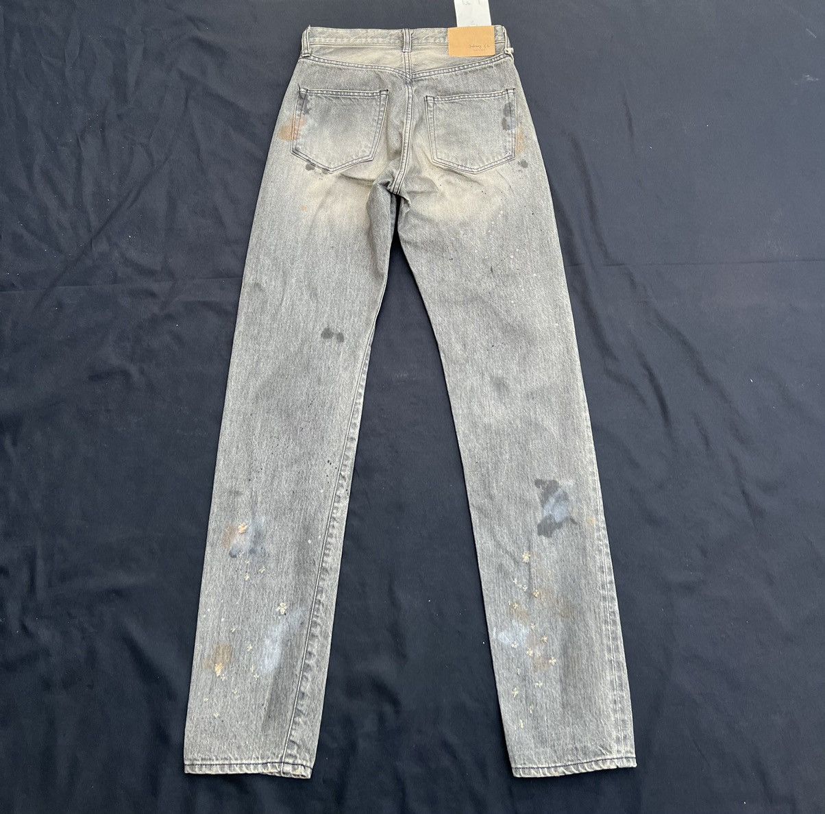 Ordinary Fits Trashed Look Ordinary Fits Fade Black Denim Selvedge Jeans Size US 28 / EU 44 - 5 Thumbnail