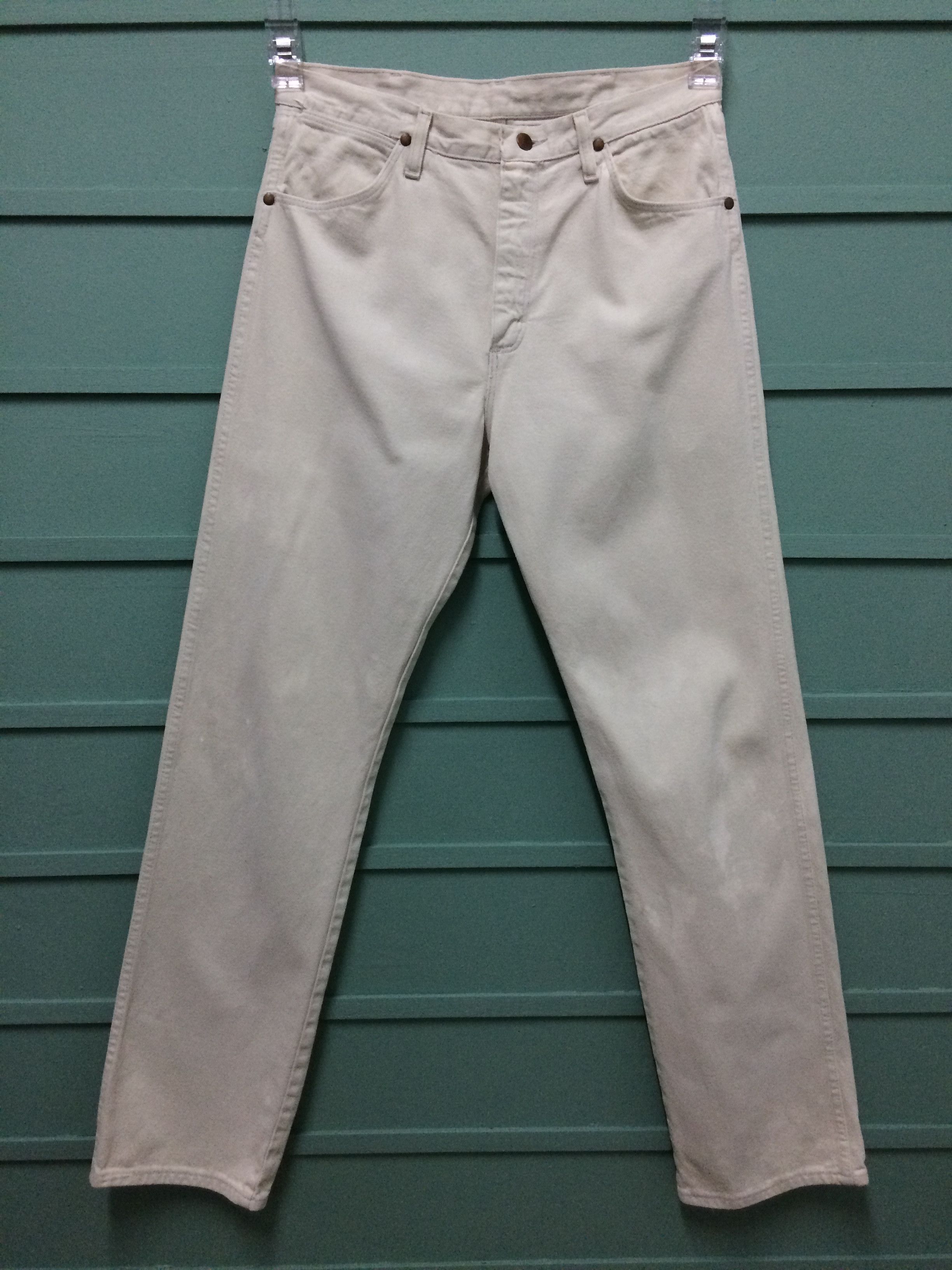 Wrangler Vintage 90's Wrangler Western Distressed Jeans #B-148 Size US 33 - 1 Thumbnail