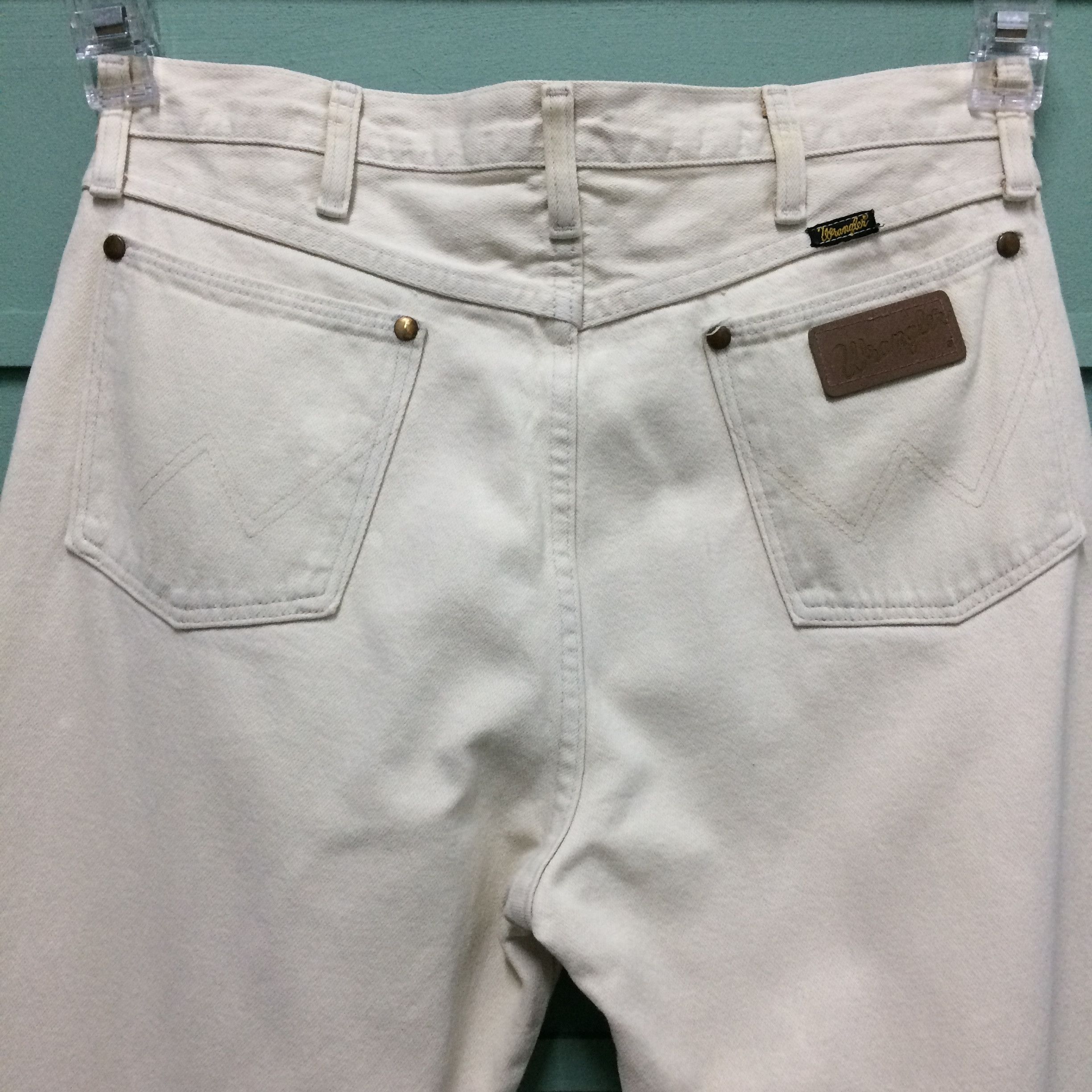 Wrangler Vintage 90's Wrangler Western Distressed Jeans #B-148 Size US 33 - 8 Thumbnail