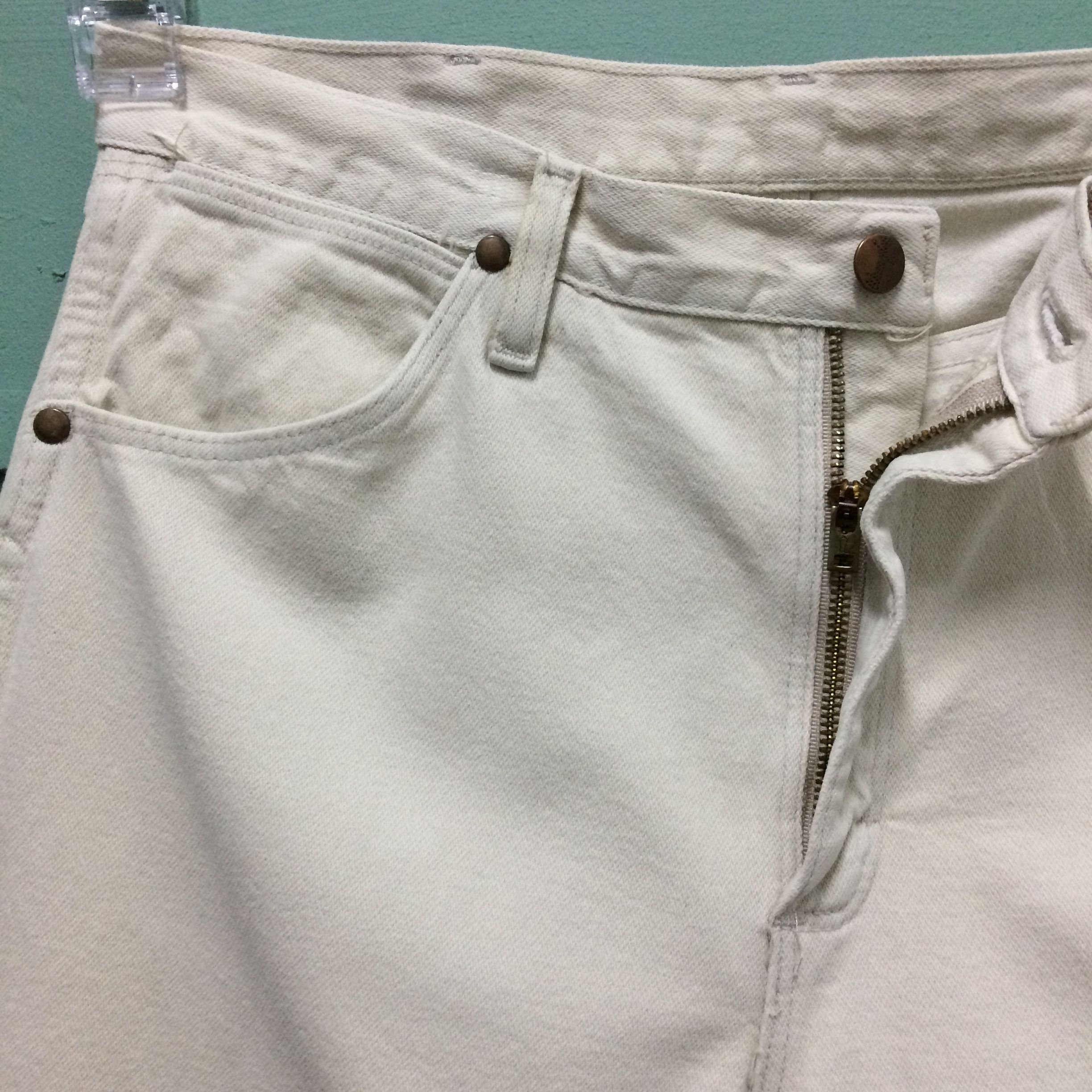 Wrangler Vintage 90's Wrangler Western Distressed Jeans #B-148 Size US 33 - 6 Thumbnail