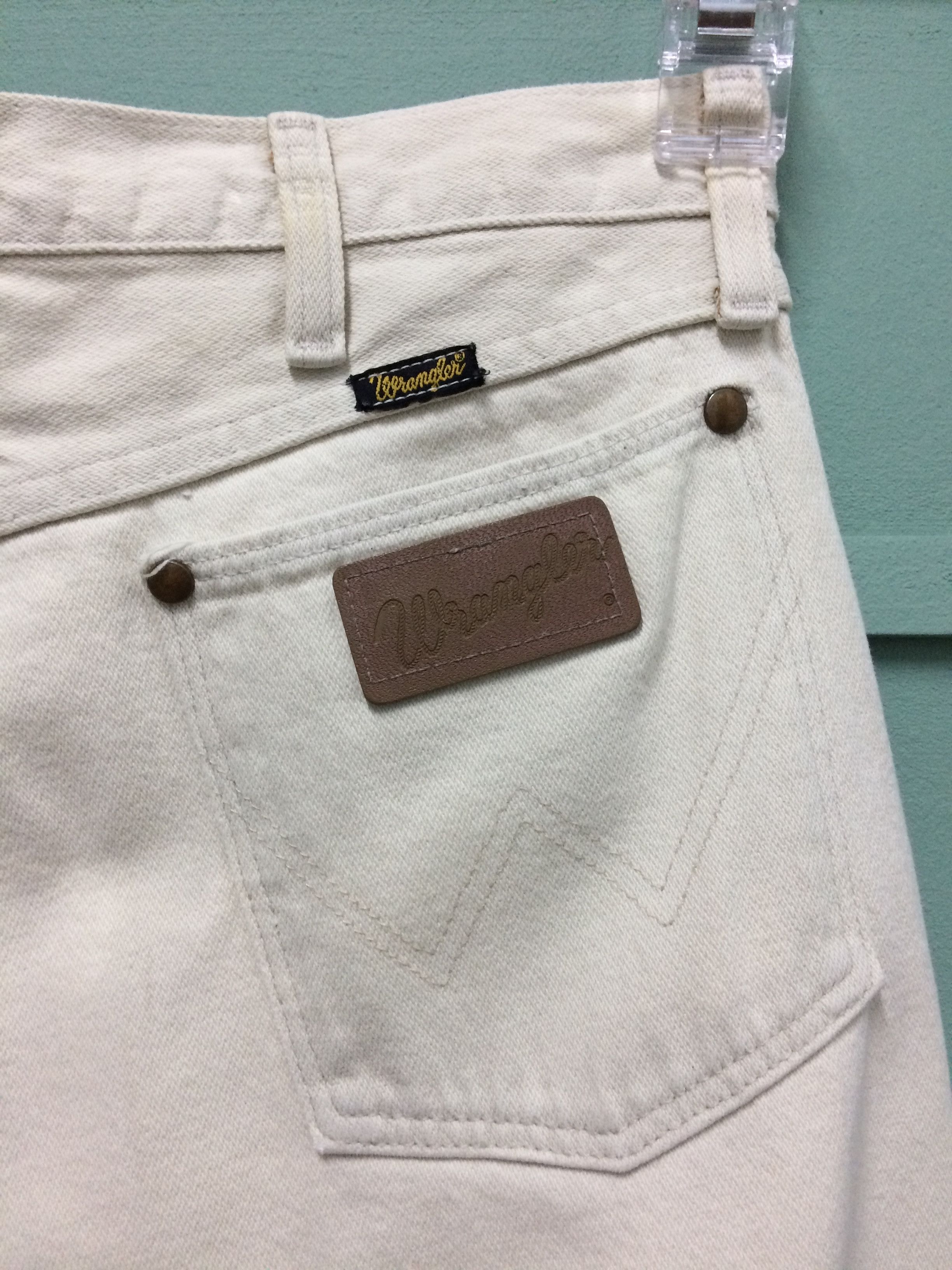 Wrangler Vintage 90's Wrangler Western Distressed Jeans #B-148 Size US 33 - 10 Thumbnail