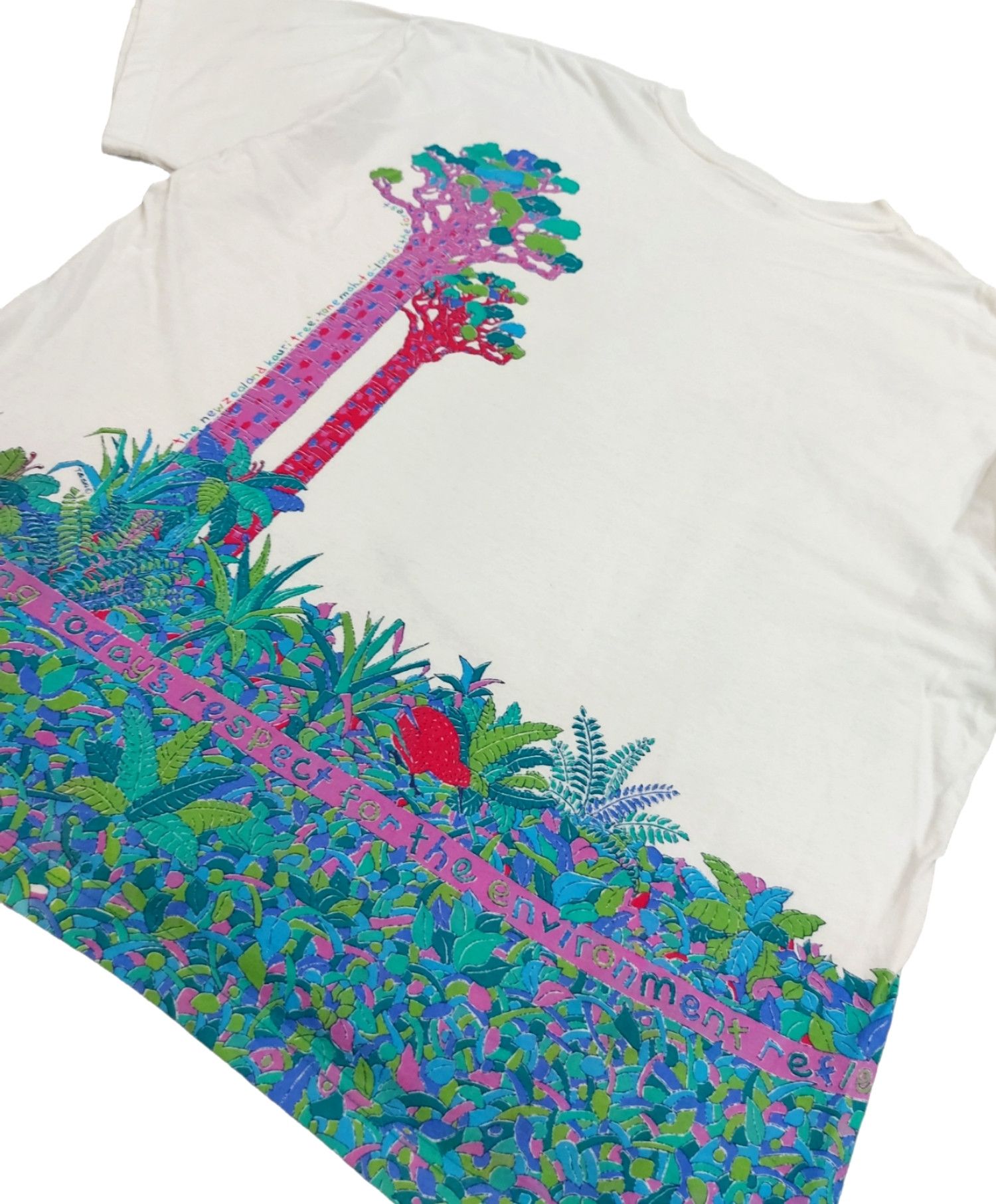 New Zealand Outback × Vintage RARE! VTG T&SKI NEW ZEALAND NATURE VIBRANT GRAPHIC TEE Size US XL / EU 56 / 4 - 7 Thumbnail