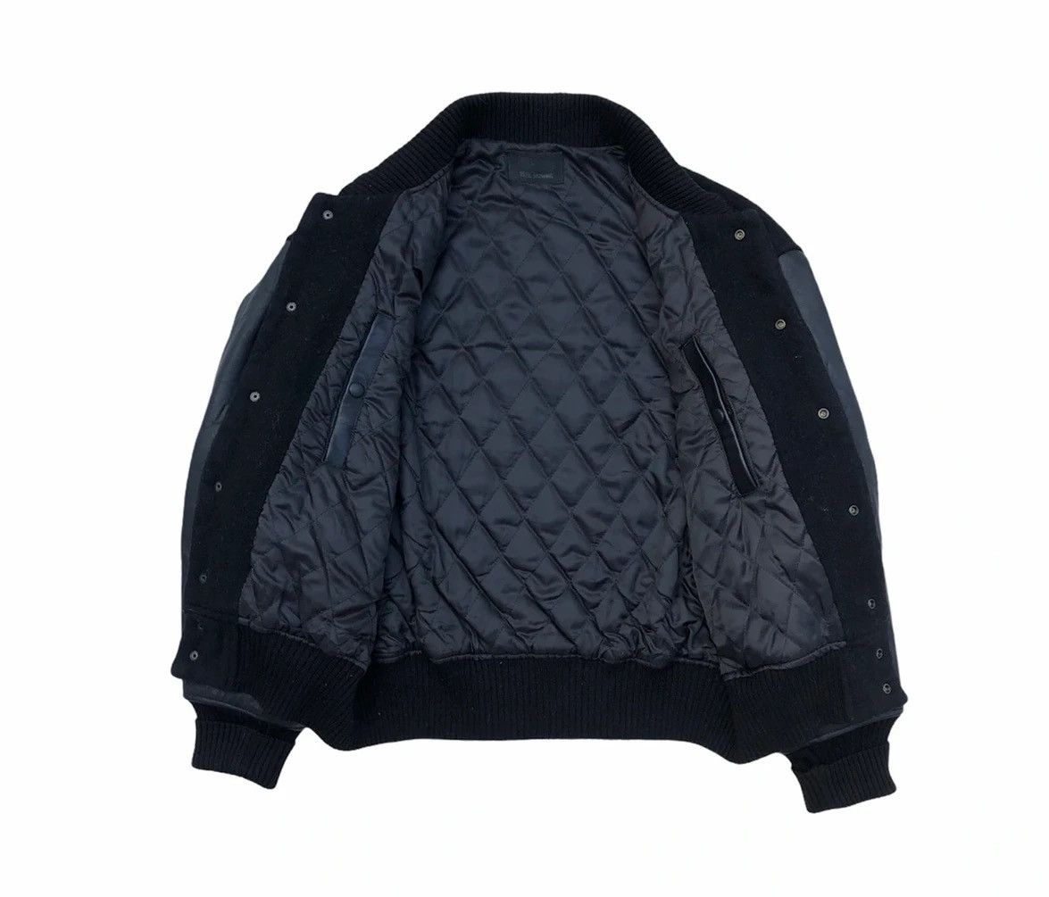 Issey Miyake Tete homme Navi Connection Racing Team Wool Leather Jacket Size US L / EU 52-54 / 3 - 5 Thumbnail