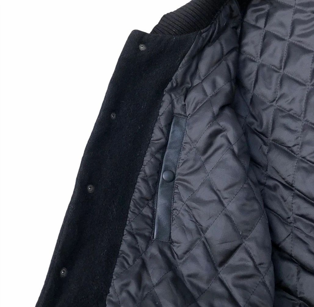 Issey Miyake Tete homme Navi Connection Racing Team Wool Leather Jacket Size US L / EU 52-54 / 3 - 16 Thumbnail