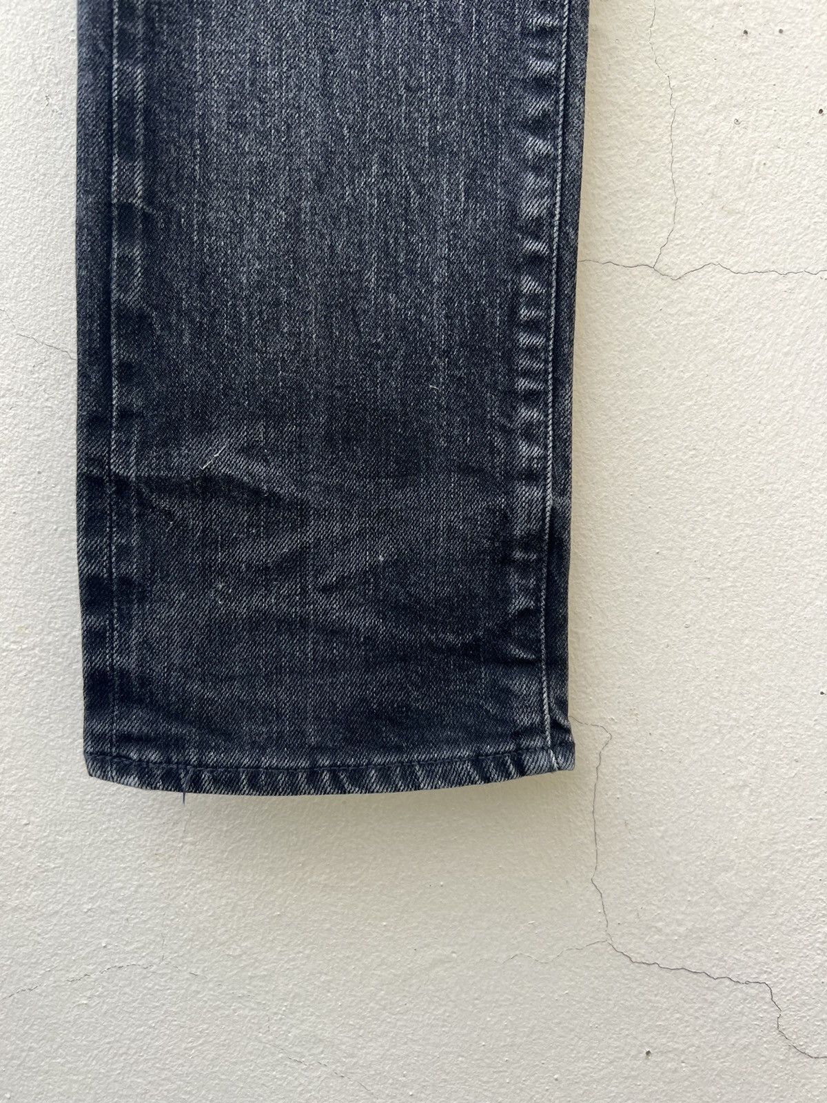 KURO Faded Black KURO Japan DIAMANTE Stretch Denim Selvedge Jeans Size US 29 - 5 Thumbnail