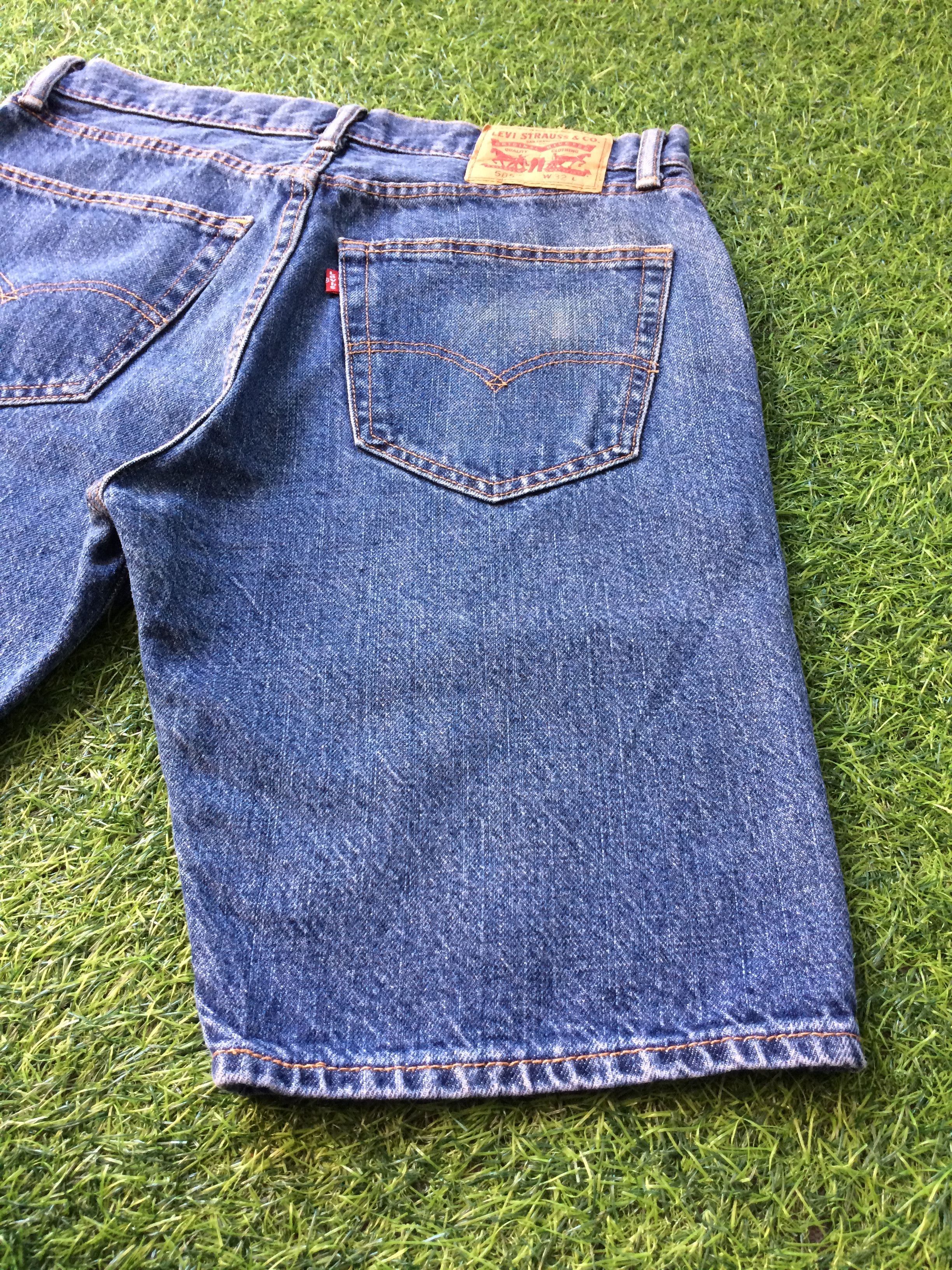 Levi's × Vintage Levis 505 Shorts Jeans #B-941 Size US 33 - 6 Thumbnail