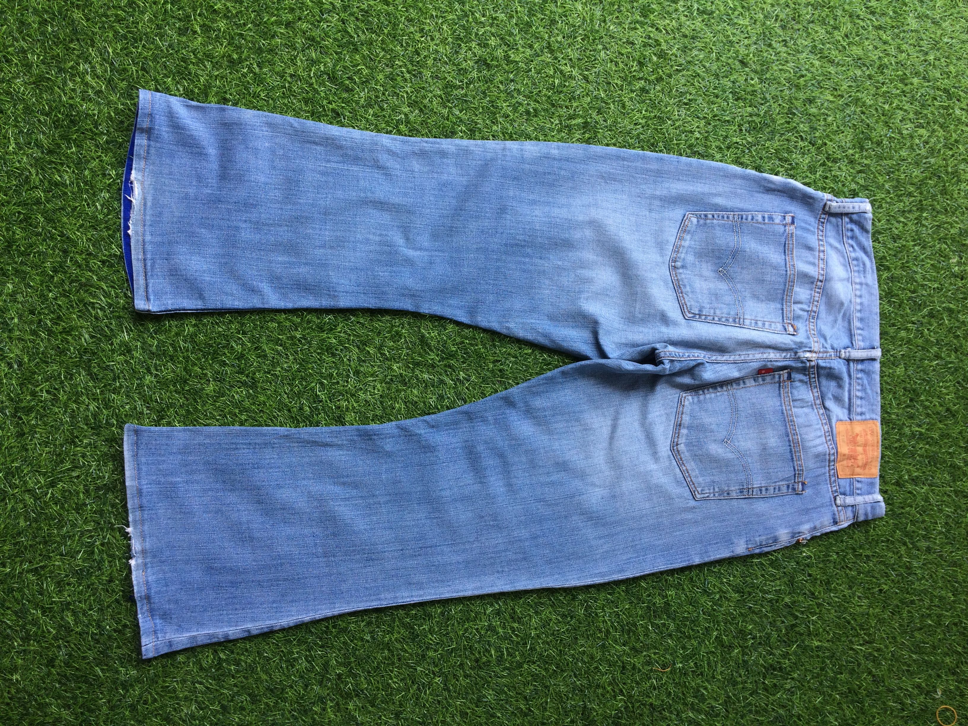 Levi's × Vintage Vintage Distressed Ripped Levis 516 Bootcut Jeans #B-229 Size US 35 - 2 Thumbnail