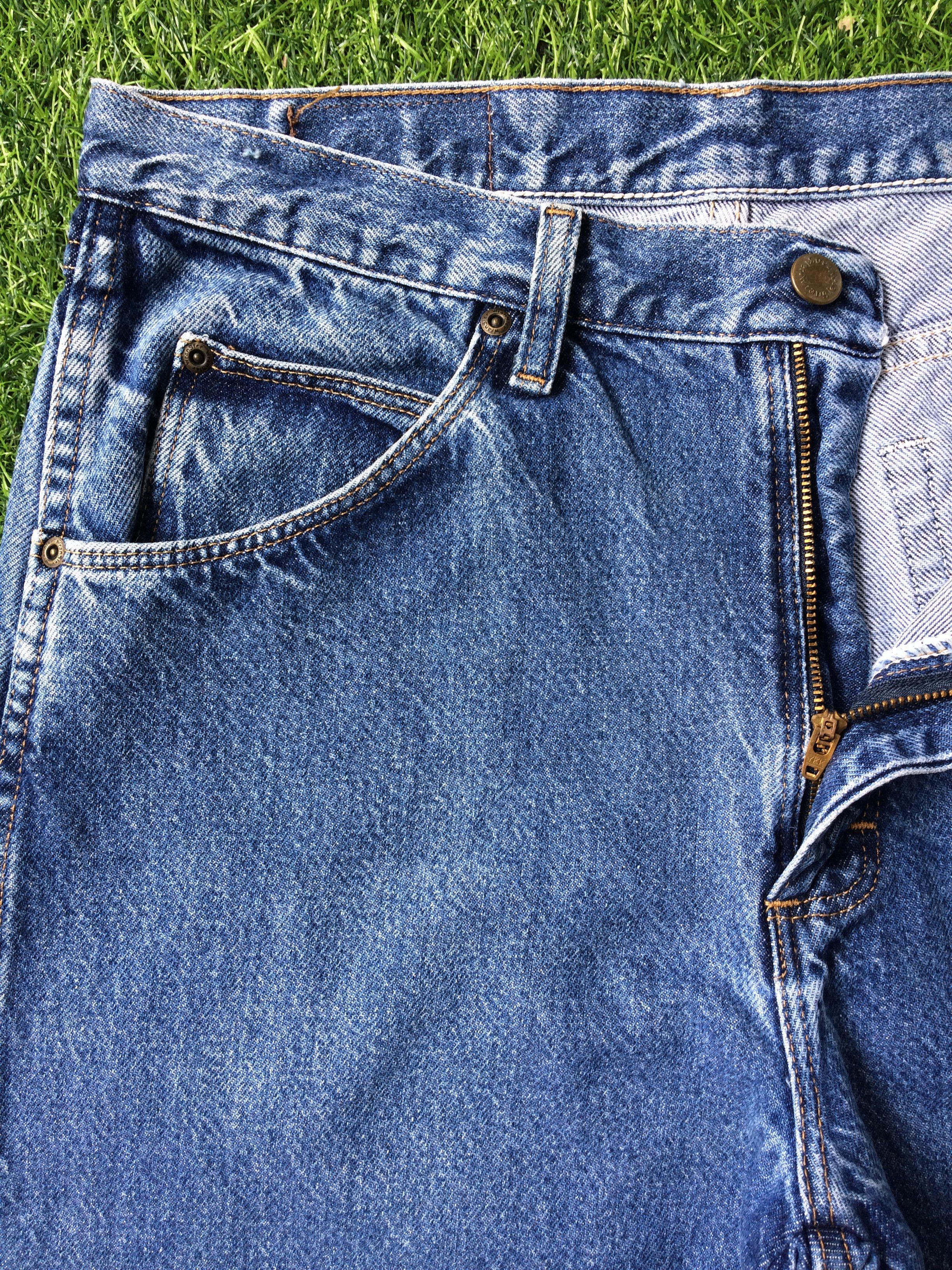 Vintage × Wrangler Wrangler Distressed Y2Ks Vintage Jeans #B-429 Size US 31 - 3 Thumbnail