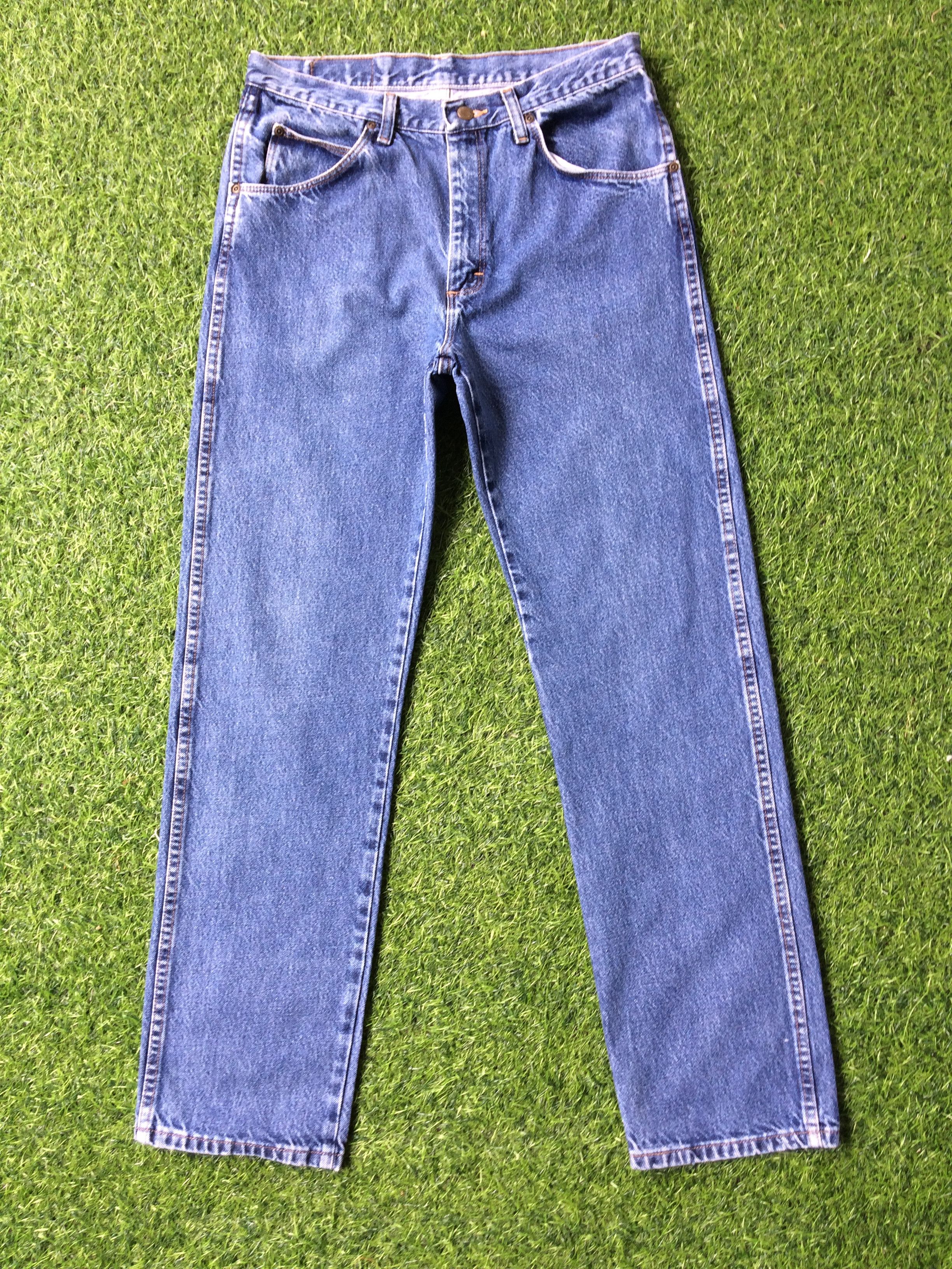 Vintage × Wrangler Wrangler Distressed Y2Ks Vintage Jeans #B-429 Size US 31 - 1 Thumbnail