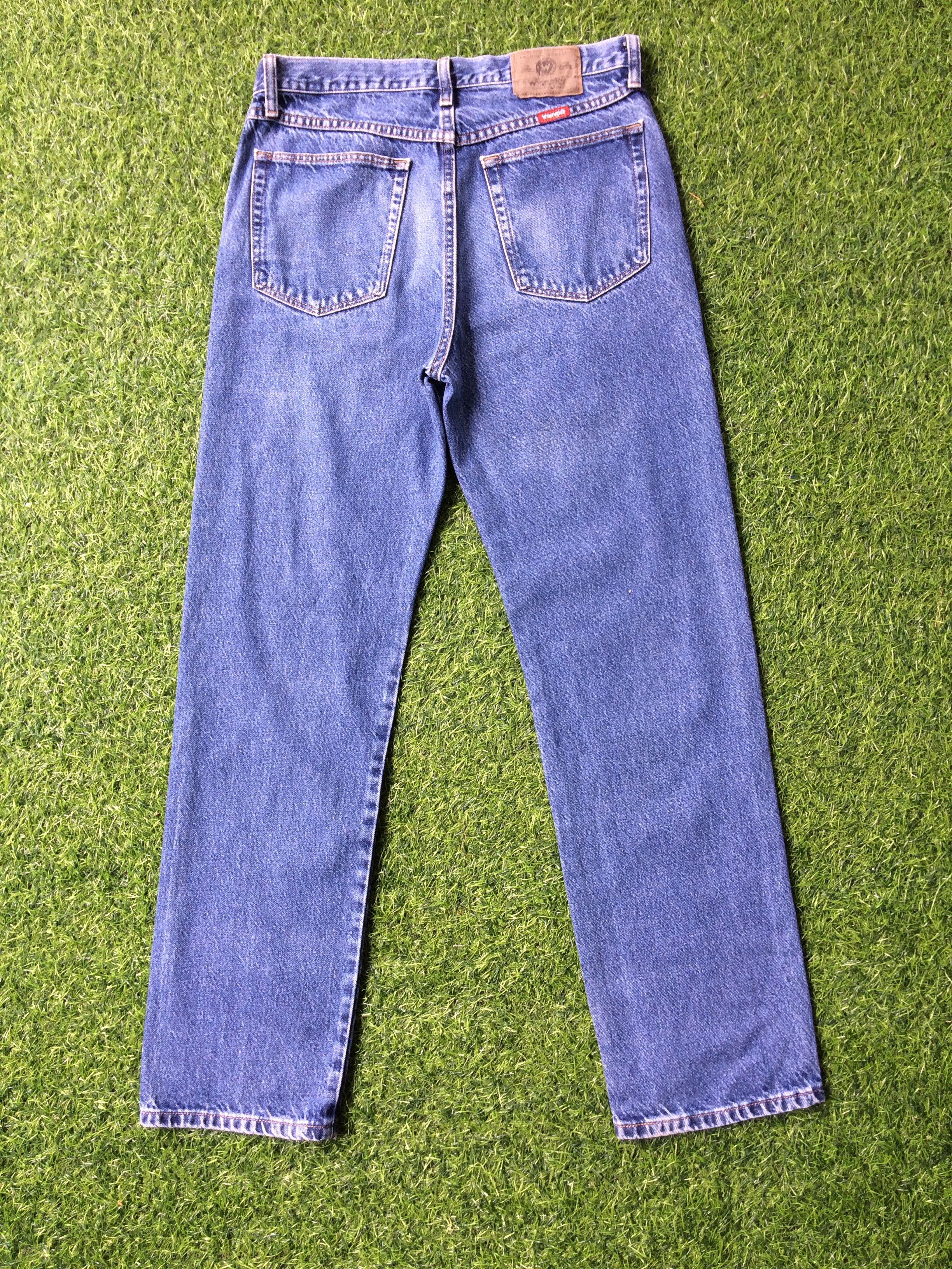 Vintage × Wrangler Wrangler Distressed Y2Ks Vintage Jeans #B-429 Size US 31 - 2 Thumbnail