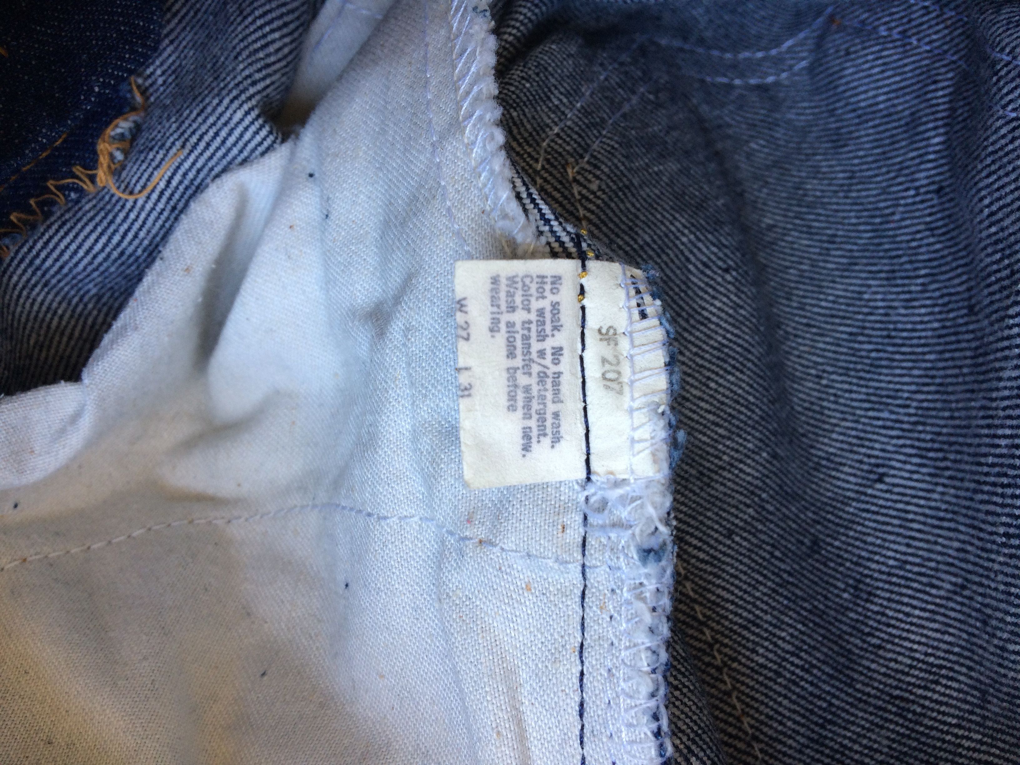 Levi's × Vintage Vintage Levis 784 Dark Wash Jeans #B-129 Size US 28 / EU 44 - 10 Thumbnail
