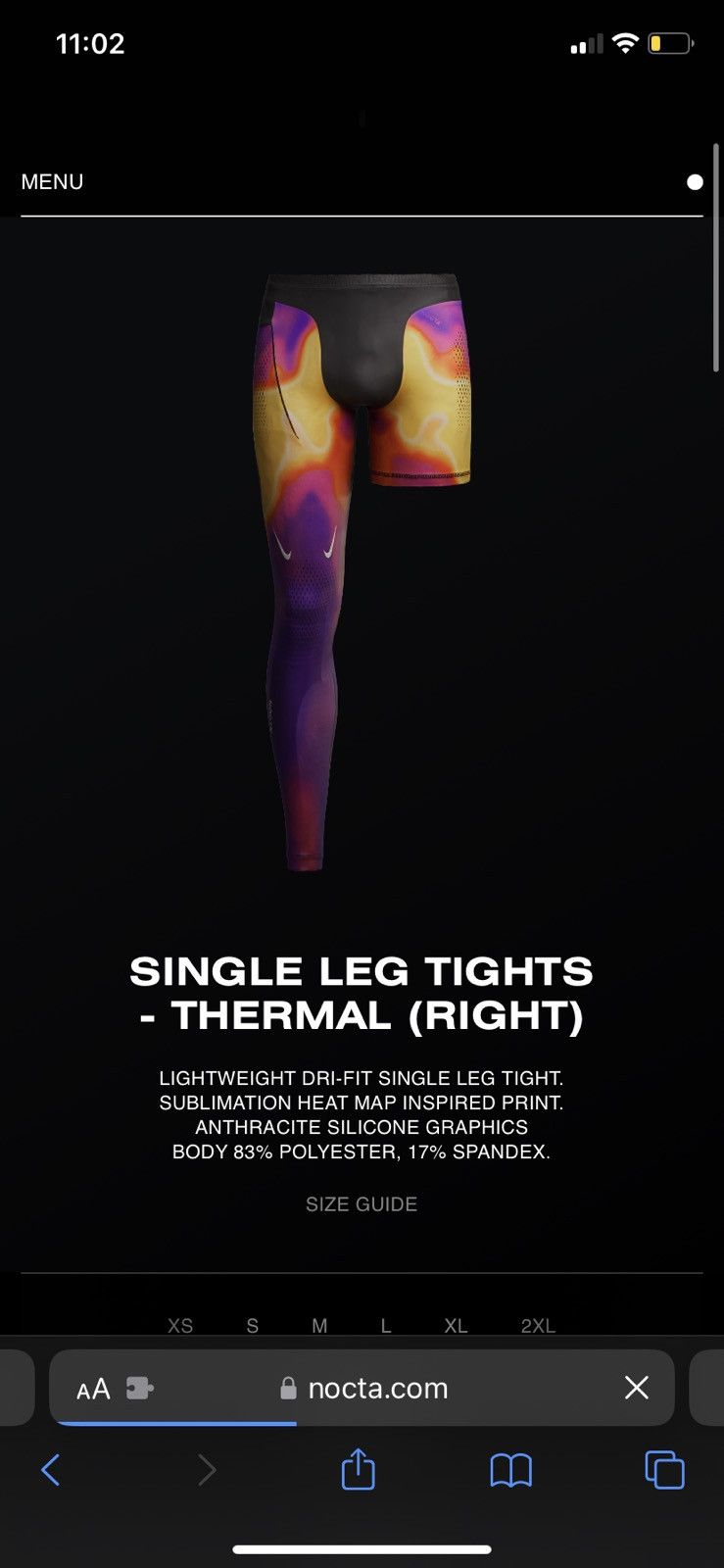 Single Leg Tights - Thermal (Right)