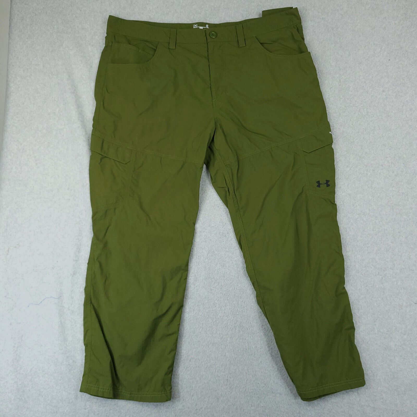 Under Armour Under Armour Pants Mens 42 Green Chesapeake Heatgear Loose