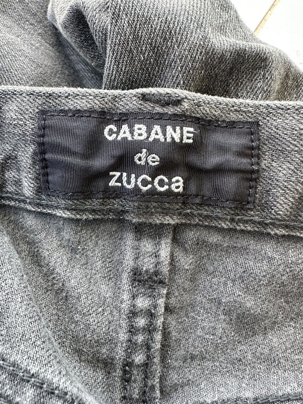 CABANE de ZUCCa 💥BEST OFFER💥Rare CABANE de ZUCCA Unique Jeans Size US 34 / EU 50 - 7 Thumbnail