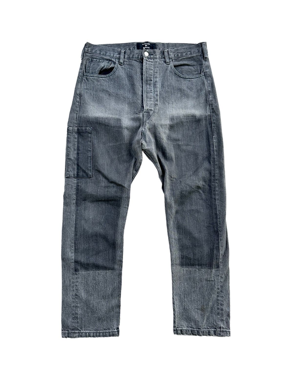 CABANE de ZUCCa 💥BEST OFFER💥Rare CABANE de ZUCCA Unique Jeans Size US 34 / EU 50 - 2 Thumbnail