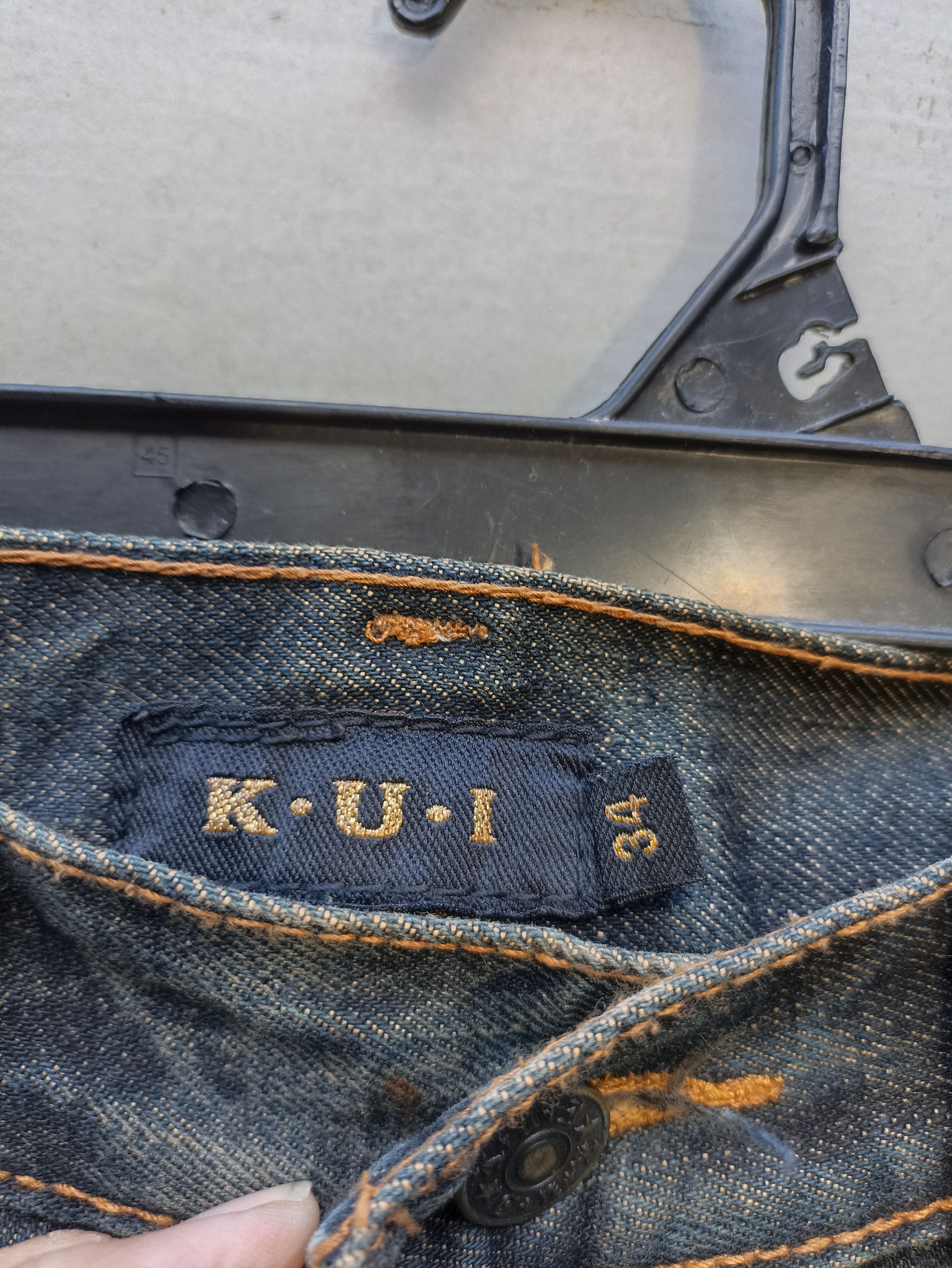 IF & Co. 🔥 Steals KUI jeans distressed Size US 35 - 6 Thumbnail