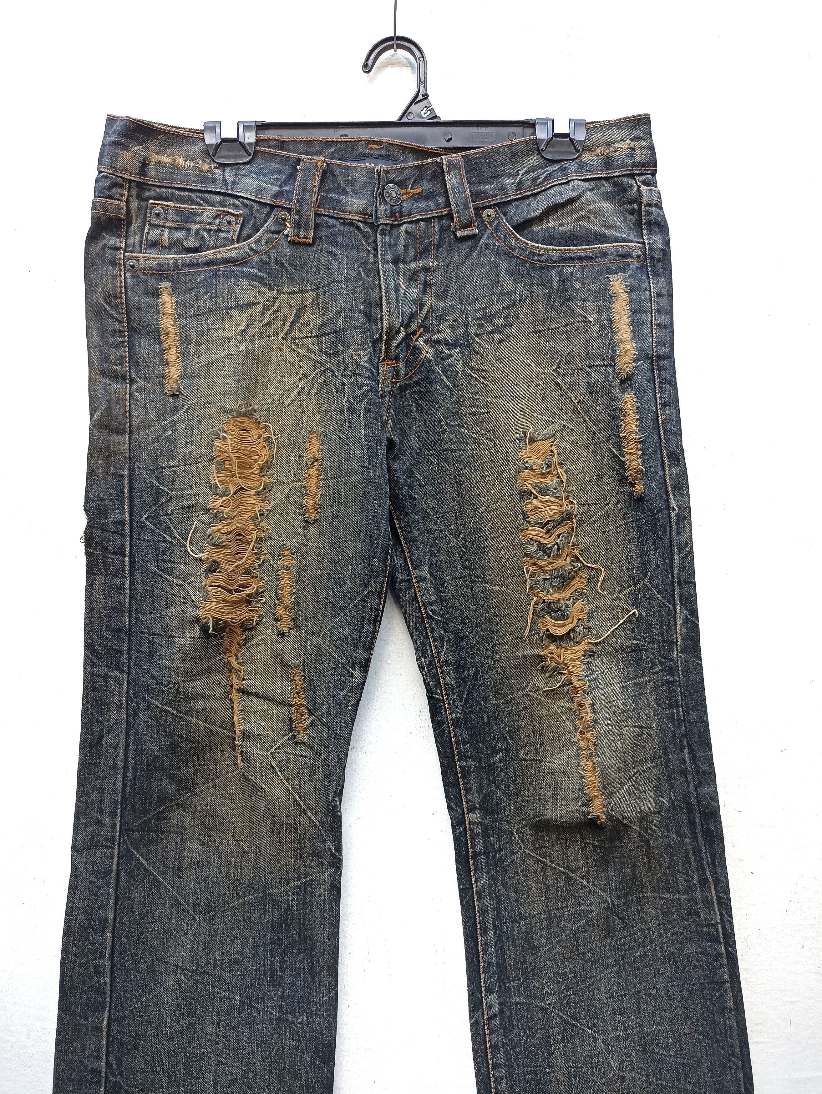 IF & Co. 🔥 Steals KUI jeans distressed Size US 35 - 3 Thumbnail