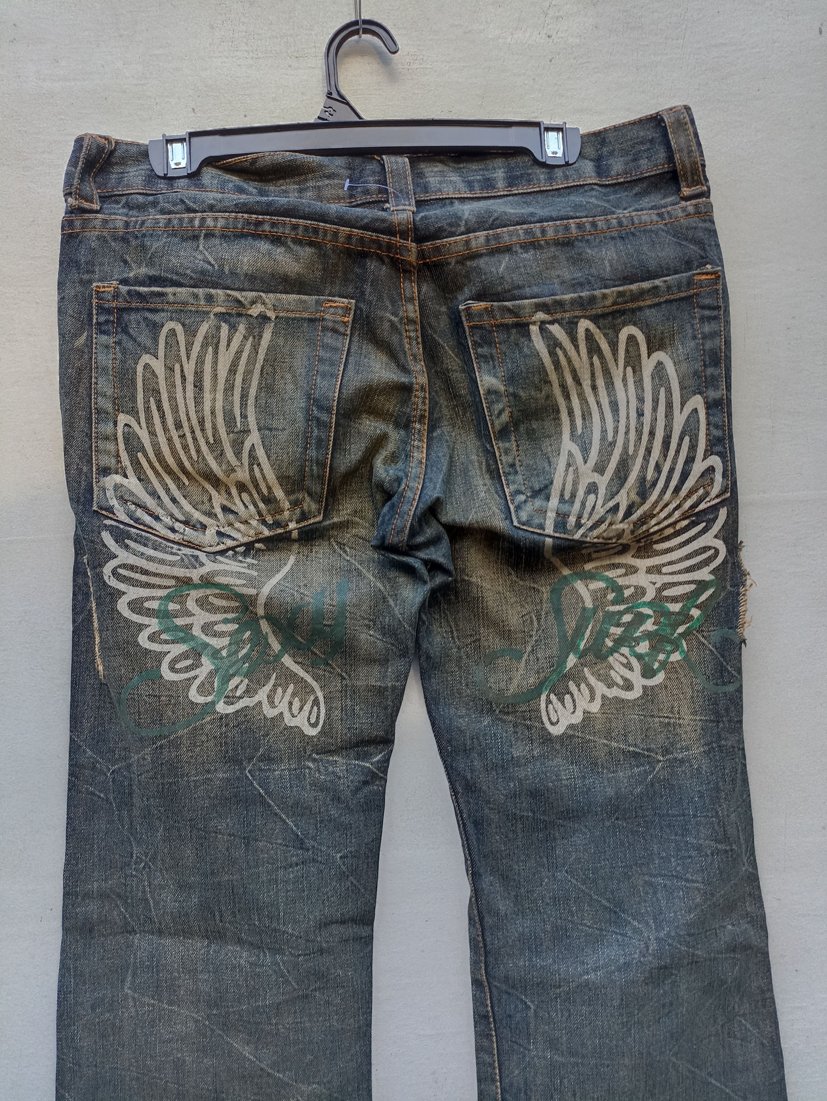 IF & Co. 🔥 Steals KUI jeans distressed Size US 35 - 5 Thumbnail