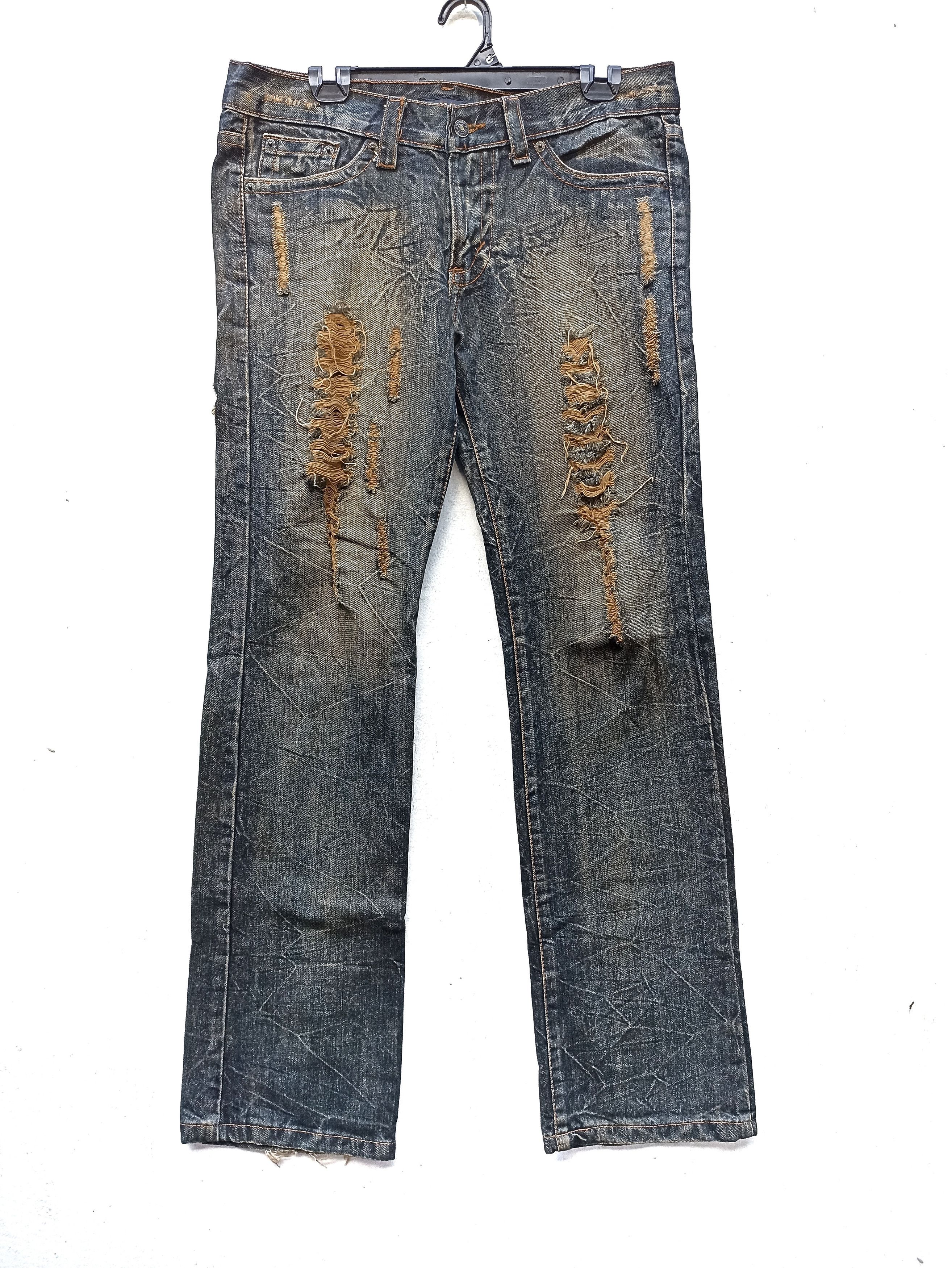 IF & Co. 🔥 Steals KUI jeans distressed Size US 35 - 2 Thumbnail