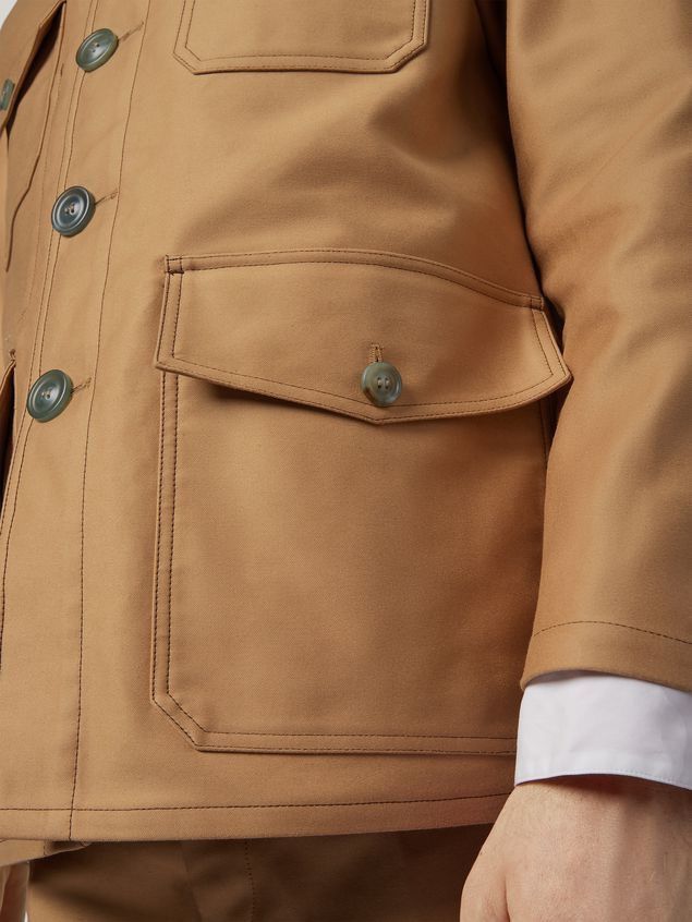 Marni NEW Military Utilitarian Jacket Structured Safari Coach Size US L / EU 52-54 / 3 - 4 Thumbnail