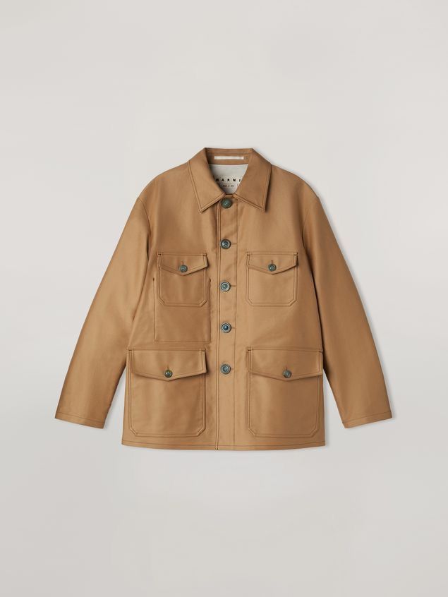 Marni NEW Military Utilitarian Jacket Structured Safari Coach Size US L / EU 52-54 / 3 - 1 Thumbnail