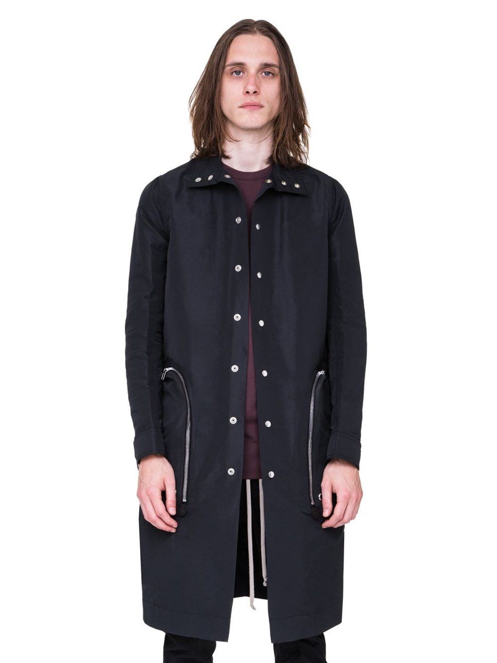 Rick Owens sz46 NEW TECUATL Creatch Lab Jacket Coat Polyester Collar Size US S / EU 44-46 / 1 - 1 Thumbnail