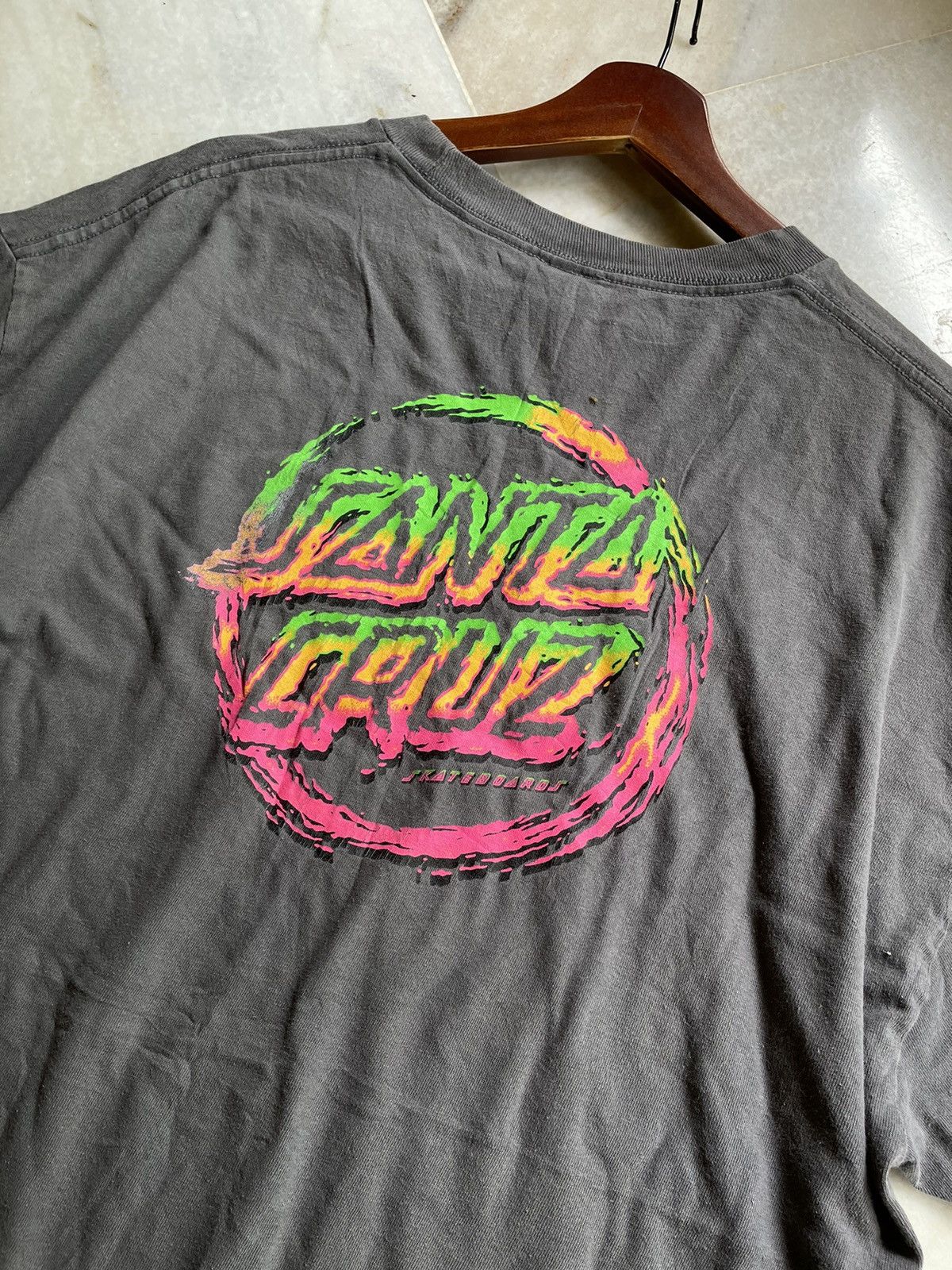 Santa Cruz Skateboards Vintage Santa Cruz Skateboards Tee x Streetwear x Skatewear Size US XL / EU 56 / 4 - 16 Thumbnail