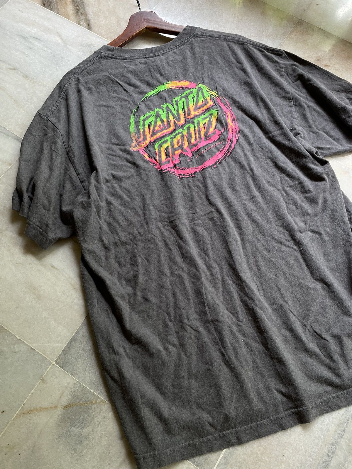 Santa Cruz Skateboards Vintage Santa Cruz Skateboards Tee x Streetwear x Skatewear Size US XL / EU 56 / 4 - 14 Thumbnail