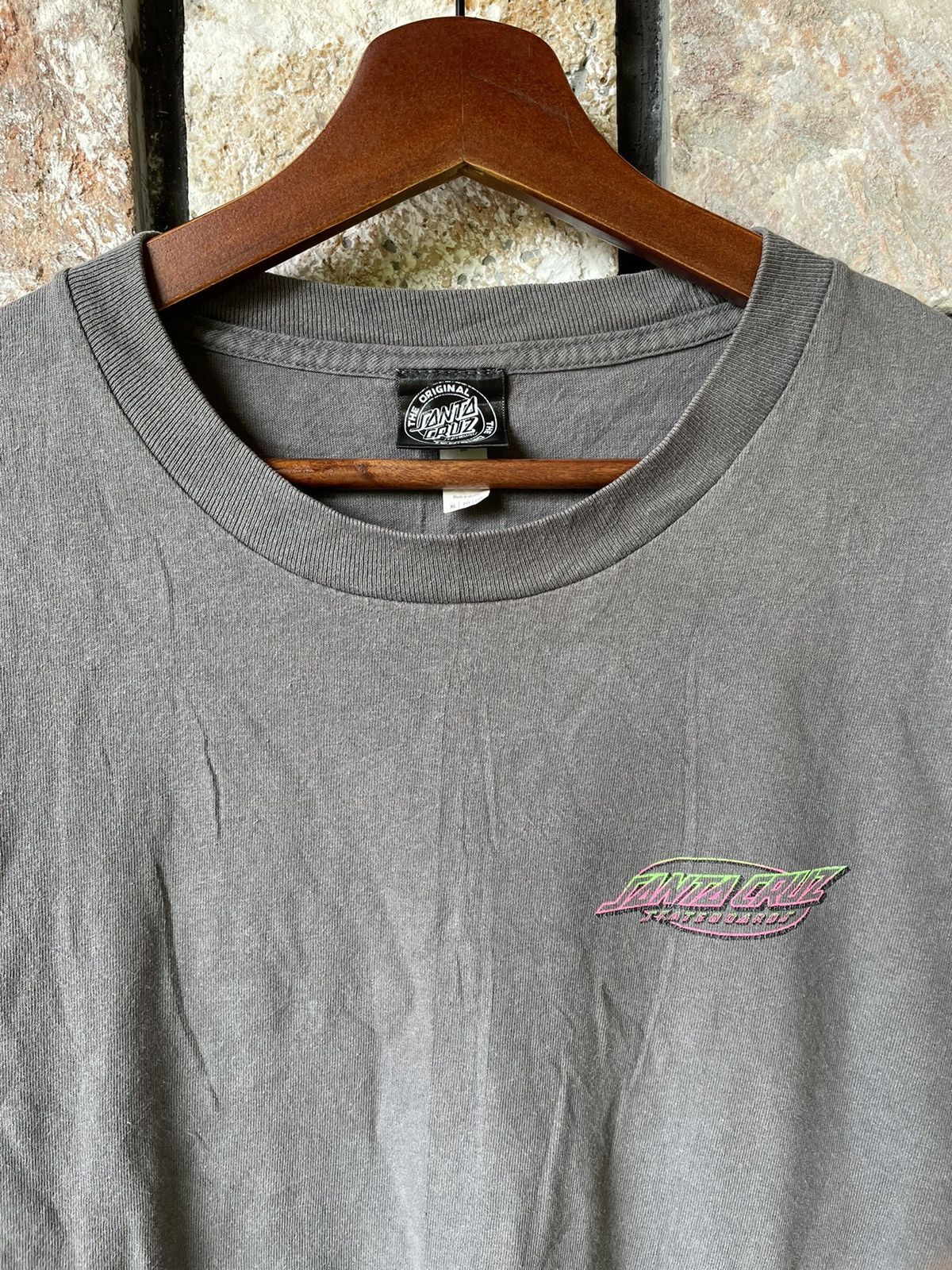 Santa Cruz Skateboards Vintage Santa Cruz Skateboards Tee x Streetwear x Skatewear Size US XL / EU 56 / 4 - 4 Thumbnail