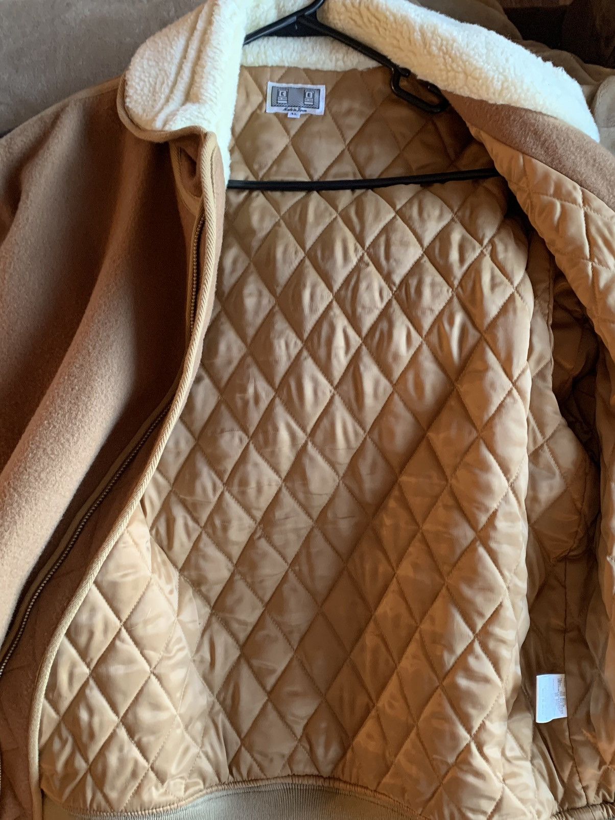 Cav Empt Cav Empt bomber AW16 Faux Shearling Melton Wool Size US XL / EU 56 / 4 - 4 Thumbnail