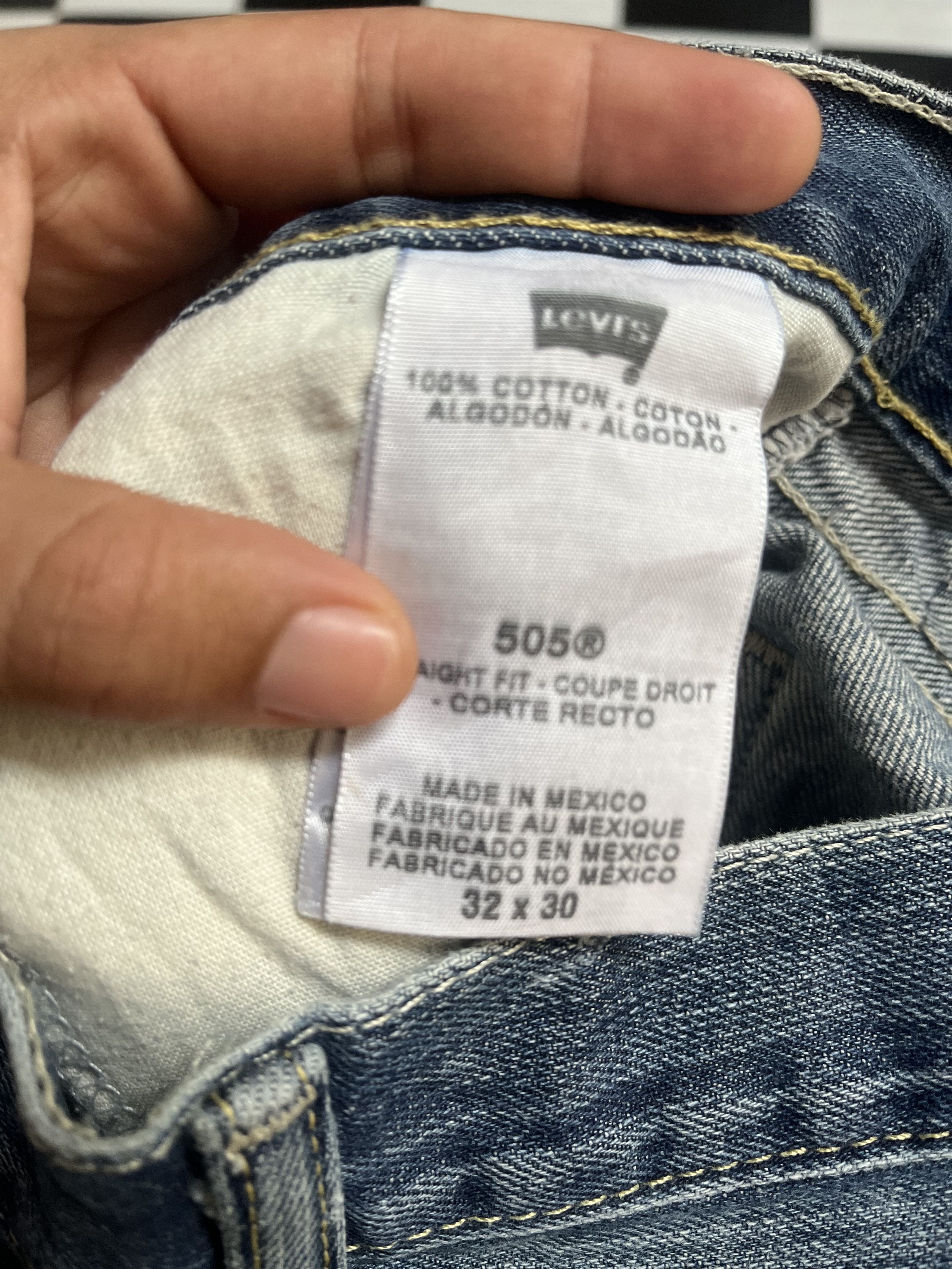 Levi's Vintage Levis 505 Blue Jeans L6 Size US 32 / EU 48 - 13 Thumbnail