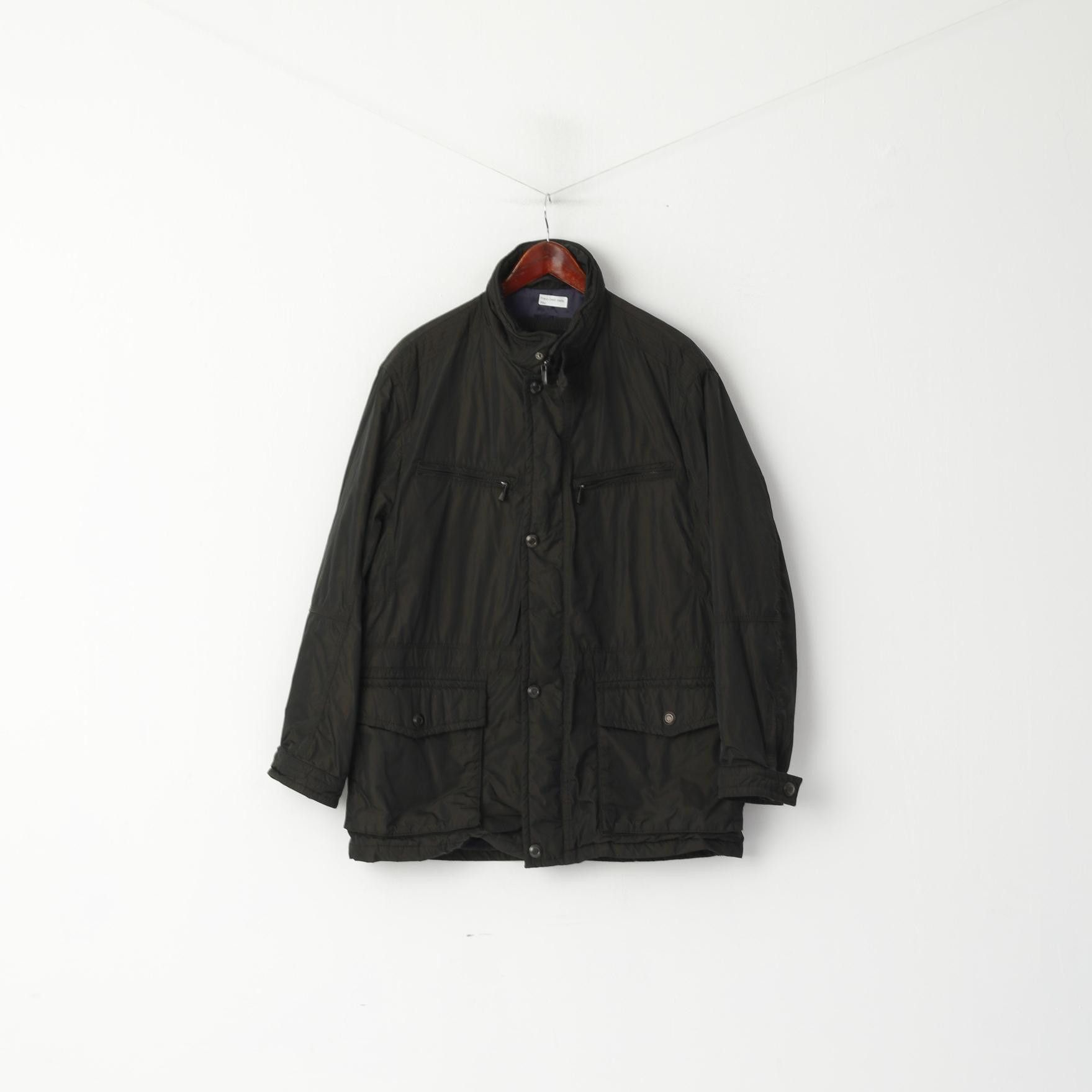 Pierre Cardin Pierre Cardin Paris Men 27 L Jacket Dark Brown Padded 8062 Size US L / EU 52-54 / 3 - 2 Thumbnail