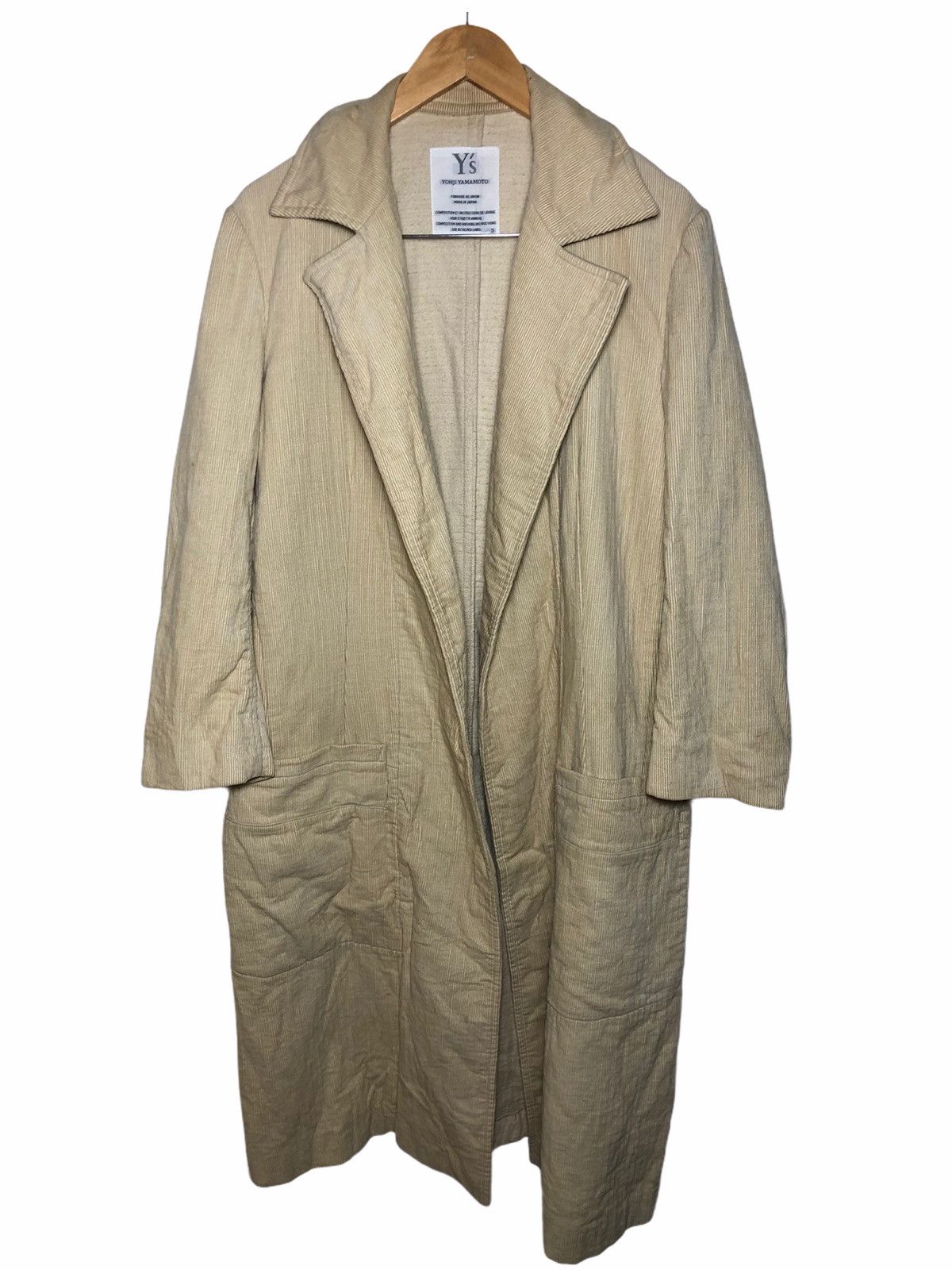 Yohji Yamamoto Yohji yamamoto corduroy Long coat Size US M / EU 48-50 / 2 - 1 Thumbnail