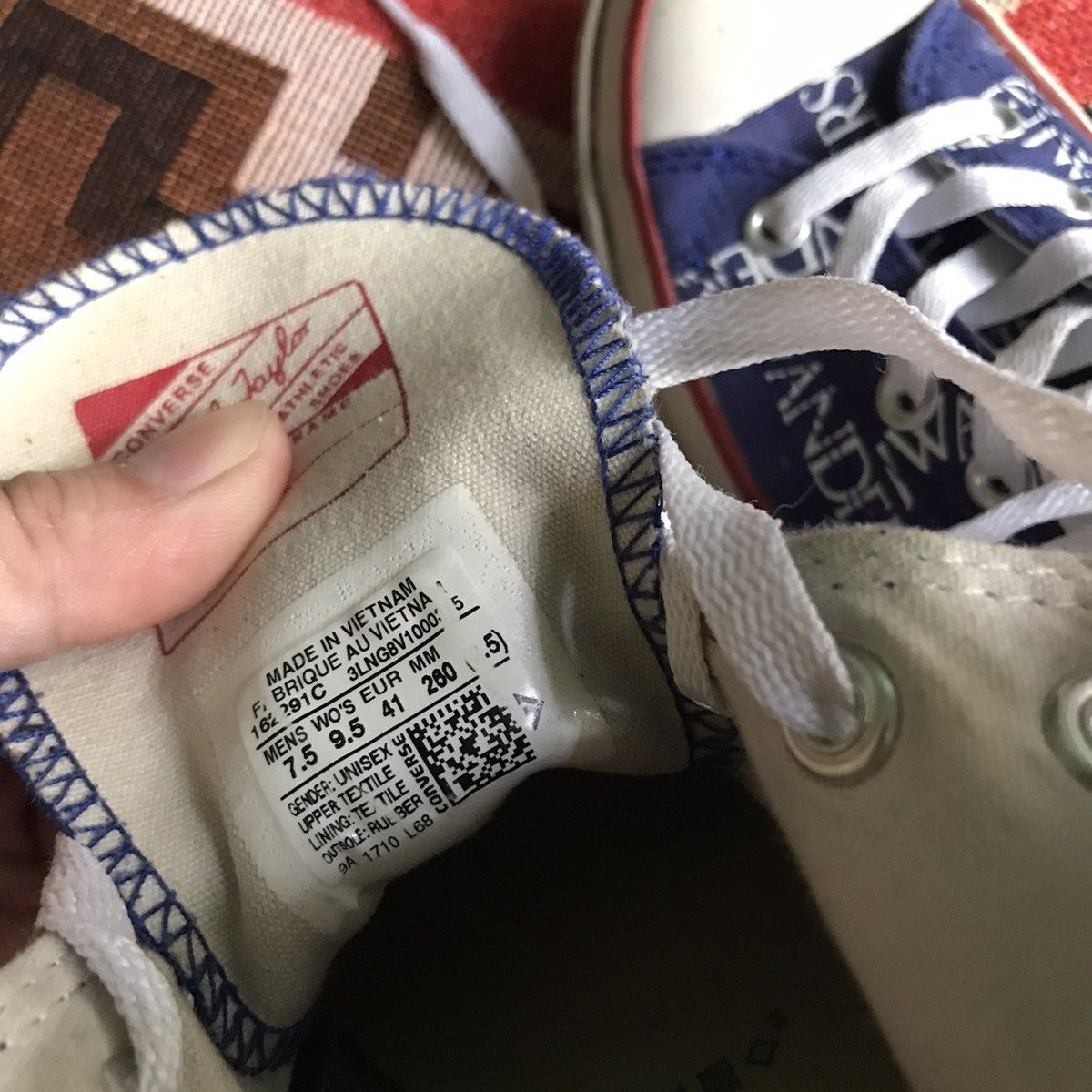 Converse × JW Anderson Rare CONVERSE JW ANDERSON like rick owens drkshdw Size US 8.5 / EU 41-42 - 11 Thumbnail