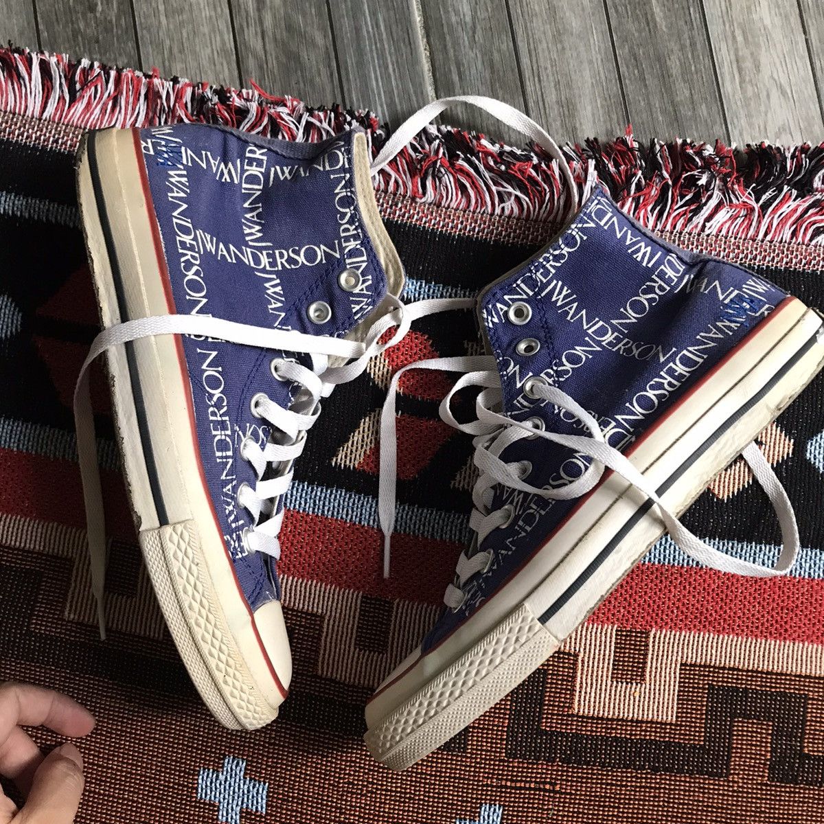 Converse × JW Anderson Rare CONVERSE JW ANDERSON like rick owens drkshdw Size US 8.5 / EU 41-42 - 4 Thumbnail