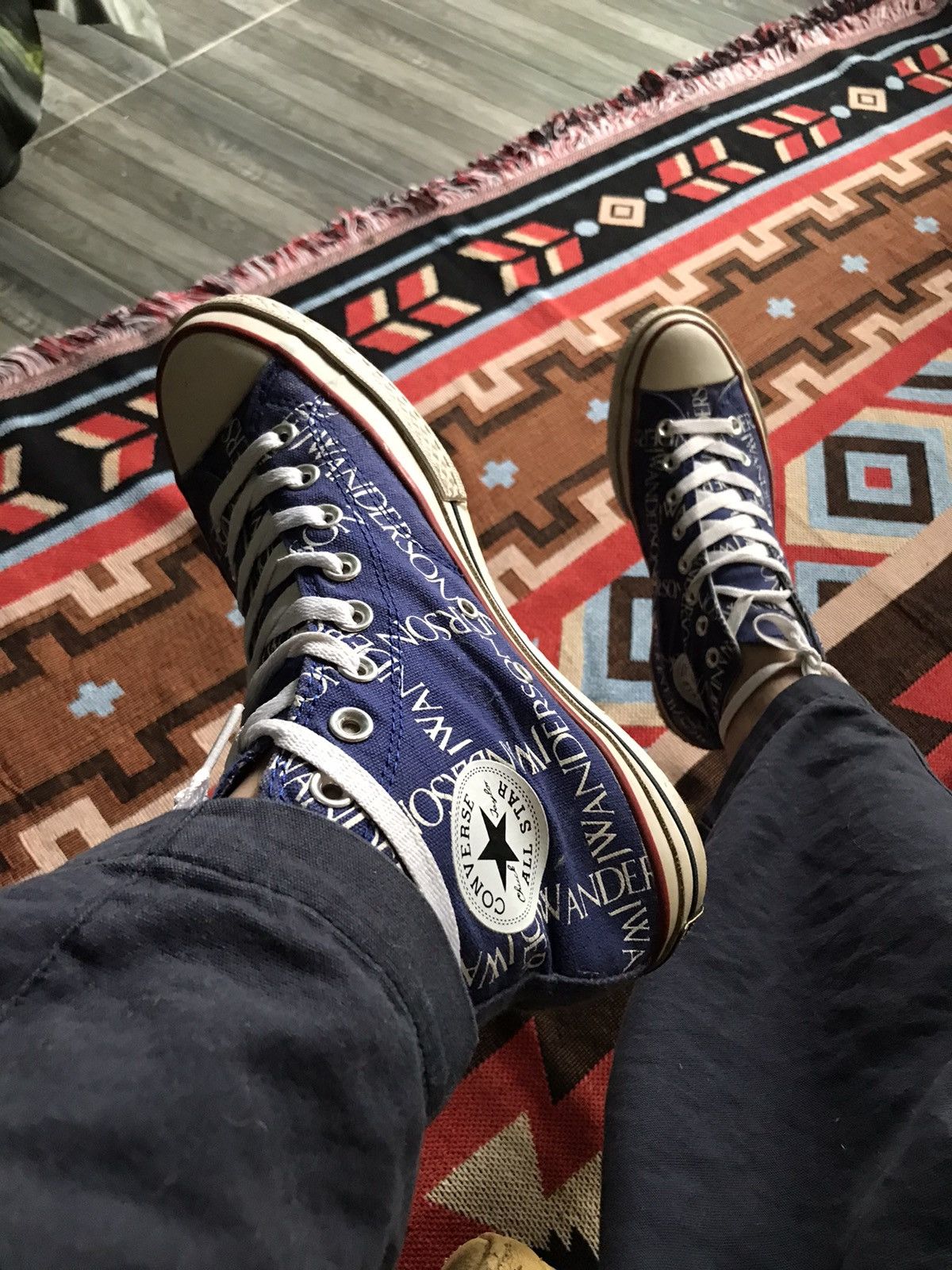 Converse × JW Anderson Rare CONVERSE JW ANDERSON like rick owens drkshdw Size US 8.5 / EU 41-42 - 2 Thumbnail