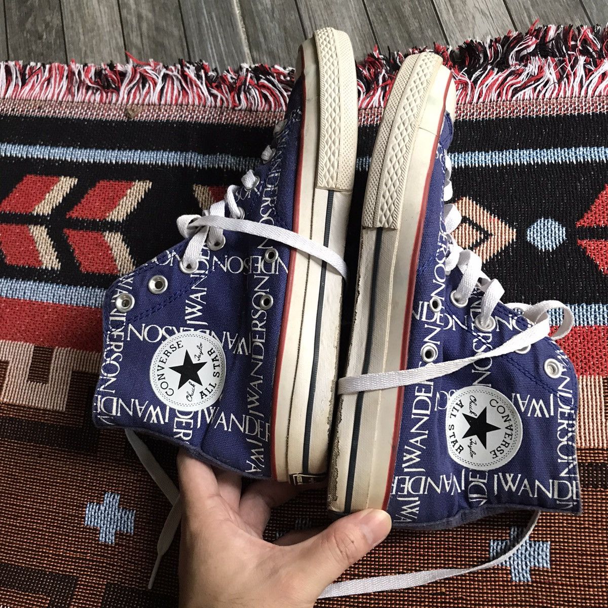 Converse × JW Anderson Rare CONVERSE JW ANDERSON like rick owens drkshdw Size US 8.5 / EU 41-42 - 6 Thumbnail