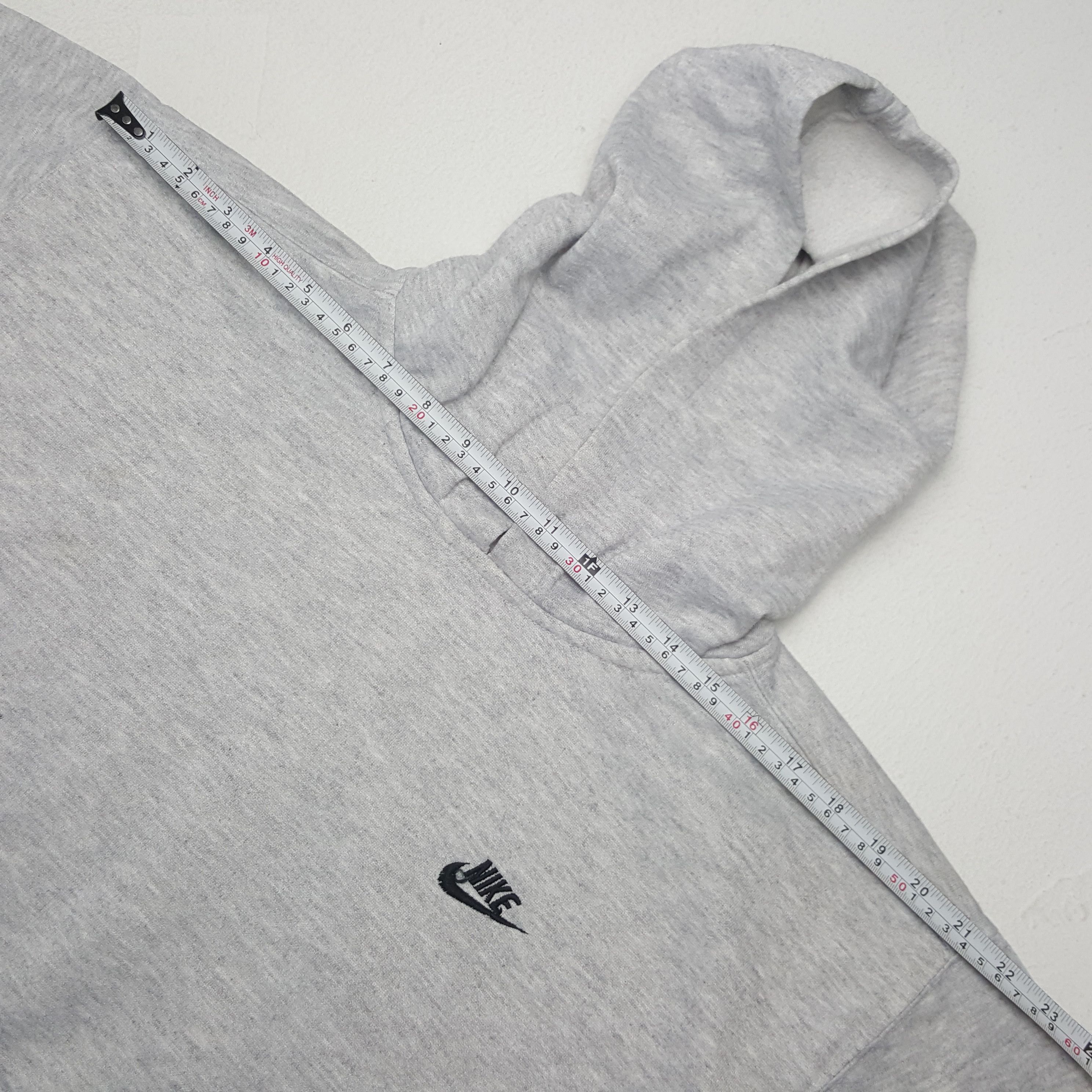 Nike × Vintage Vintage Nike Sportwear Small Swoosh American Style Hoodies Size US M / EU 48-50 / 2 - 5 Thumbnail