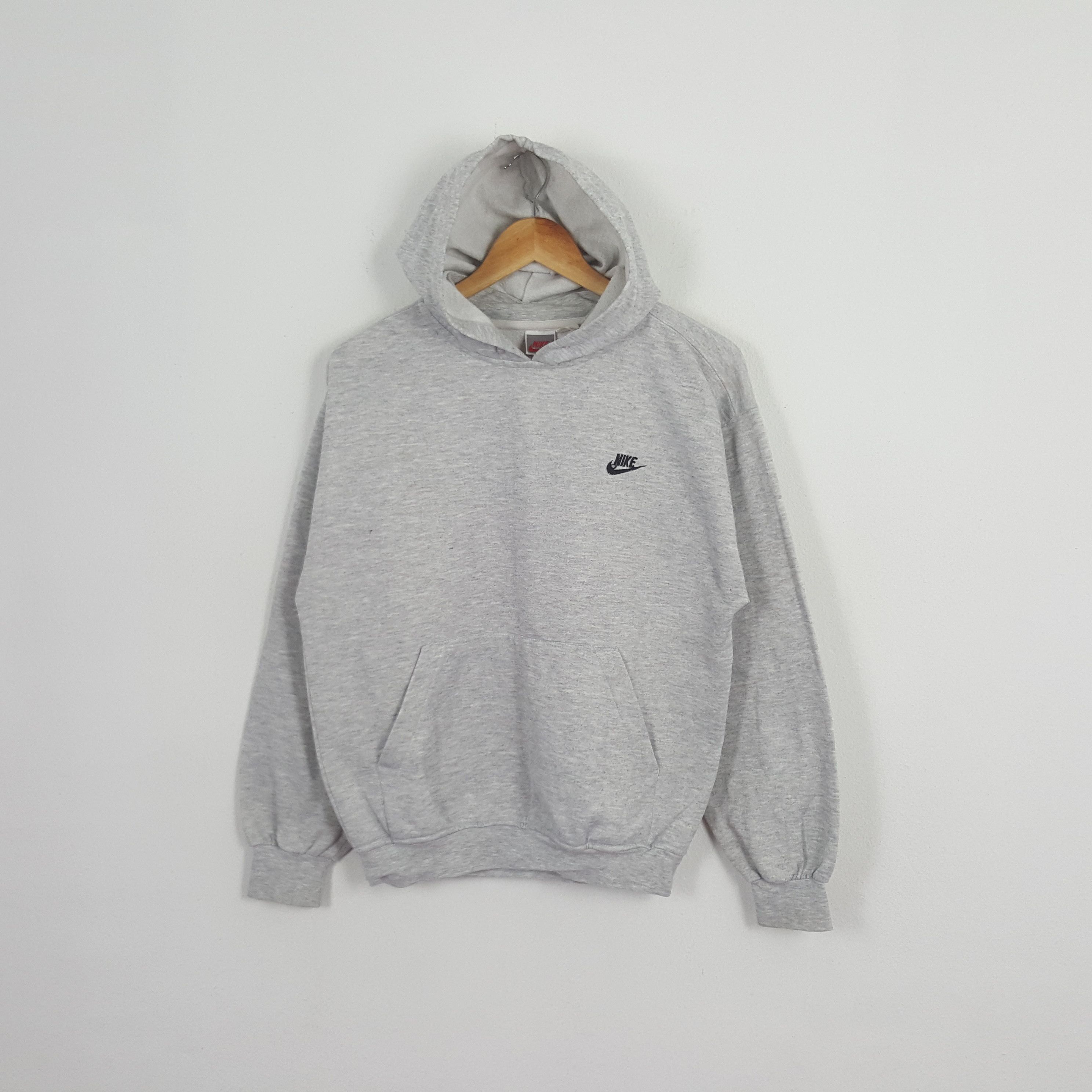 Nike × Vintage Vintage Nike Sportwear Small Swoosh American Style Hoodies Size US M / EU 48-50 / 2 - 1 Thumbnail