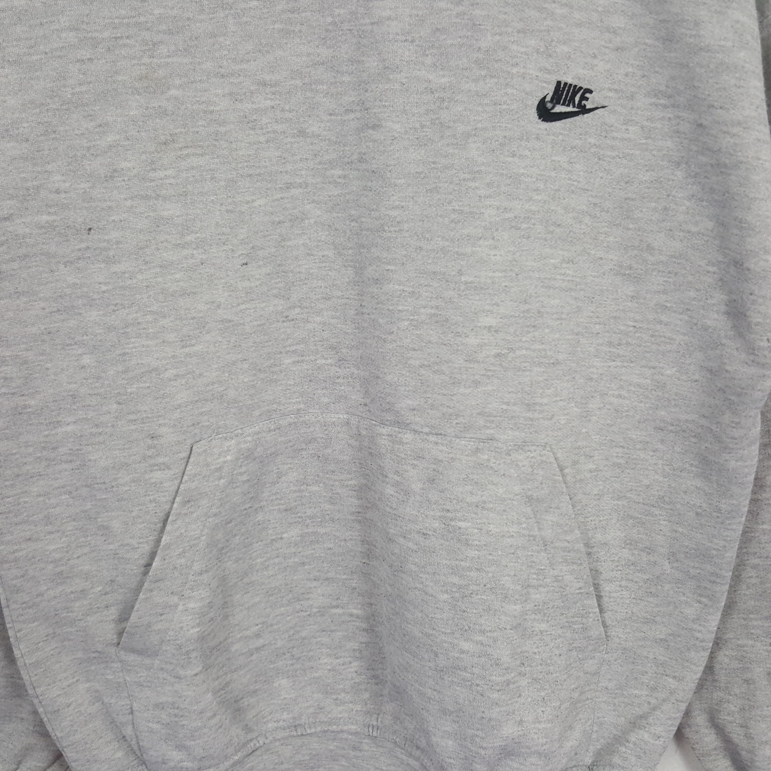 Nike × Vintage Vintage Nike Sportwear Small Swoosh American Style Hoodies Size US M / EU 48-50 / 2 - 2 Thumbnail