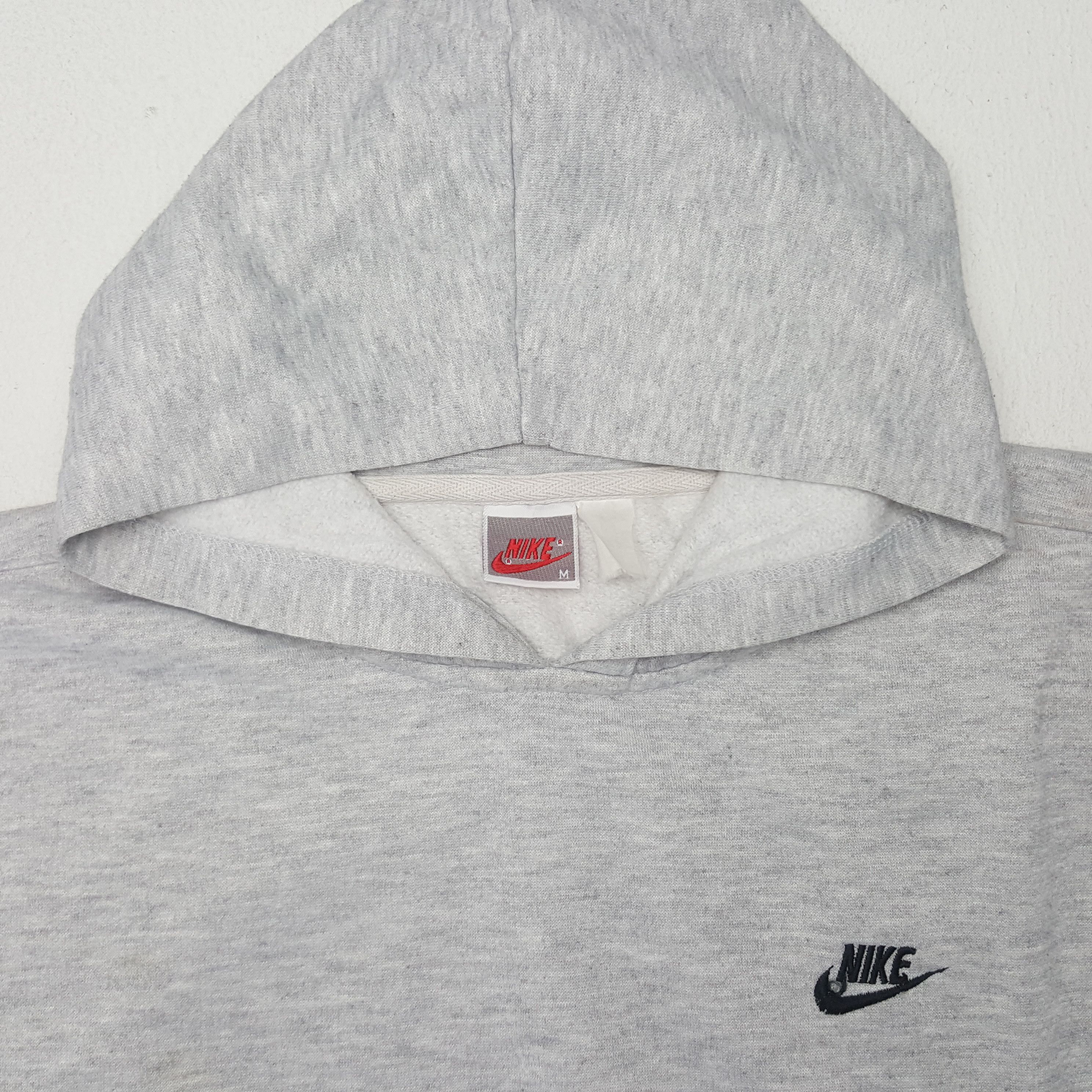 Nike × Vintage Vintage Nike Sportwear Small Swoosh American Style Hoodies Size US M / EU 48-50 / 2 - 4 Thumbnail