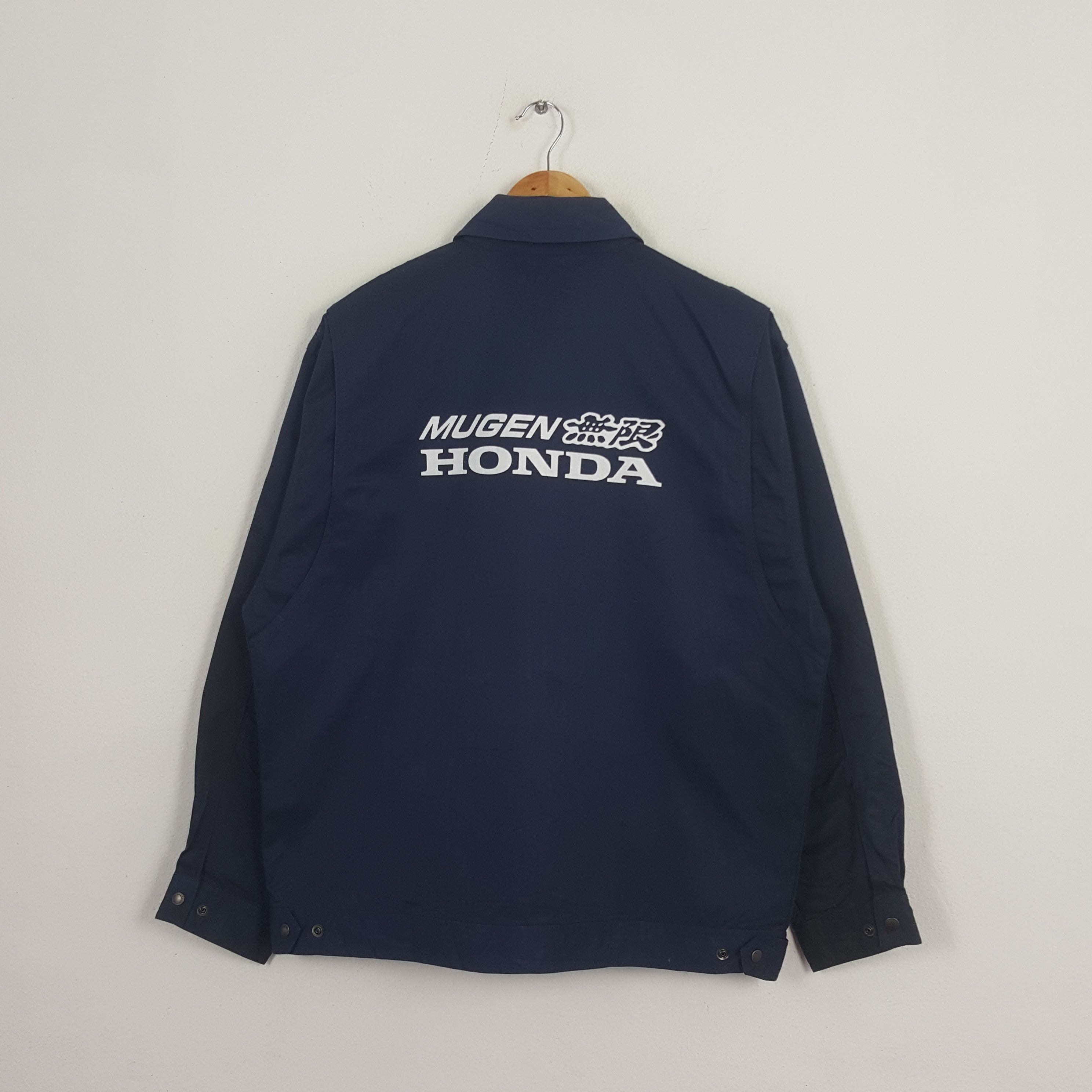 Honda Vintage Mugen Honda Japanese Racing Team Custom Jacket Size US L / EU 52-54 / 3 - 1 Thumbnail
