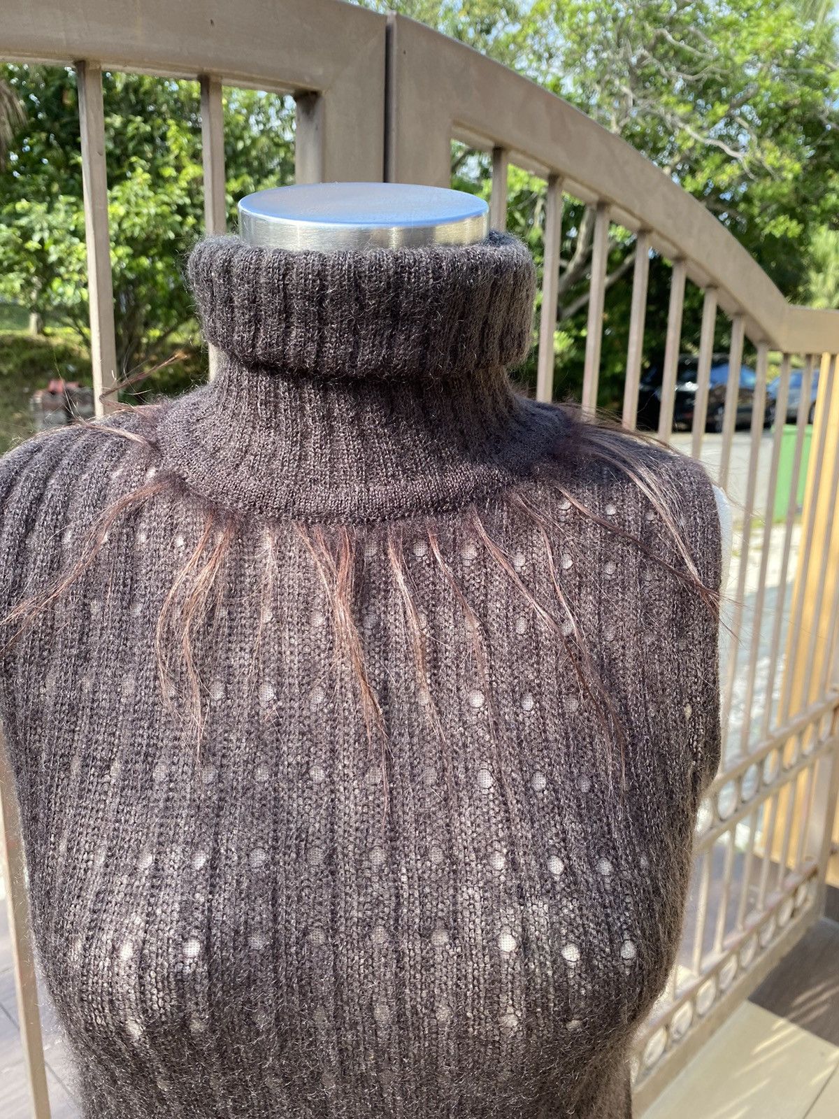 Fendi superkid mohair top Size M / US 6-8 / IT 42-44 - 2 Thumbnail