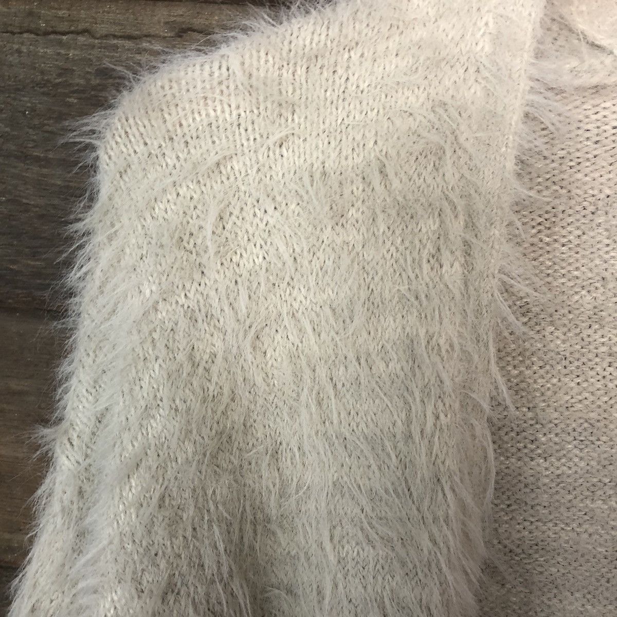 Homespun Knitwear × Japanese Brand Oversized Gray Shag Shaggy Mohair Cardigan #791 Size M / US 6-8 / IT 42-44 - 8 Thumbnail