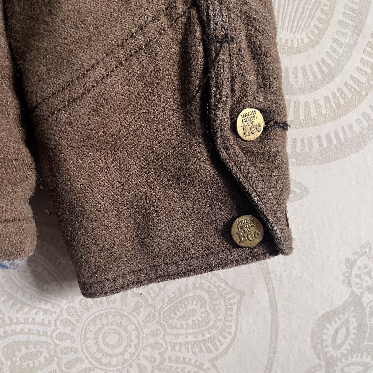 Lee × Vintage Vintage 70s Rare Lee Wool Blanket Kapital Denim Jacket Size US L / EU 52-54 / 3 - 15 Thumbnail