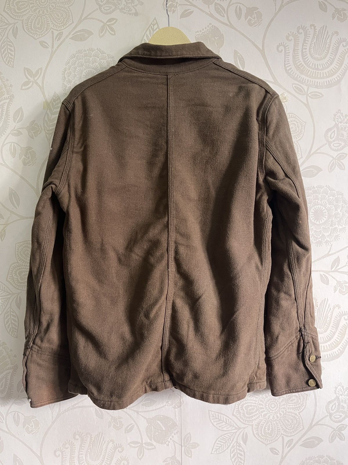 Lee × Vintage Vintage 70s Rare Lee Wool Blanket Kapital Denim Jacket Size US L / EU 52-54 / 3 - 23 Thumbnail