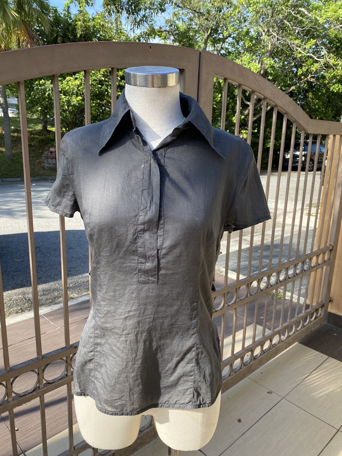 Costume National half button top Size M / US 6-8 / IT 42-44 - 10 Thumbnail