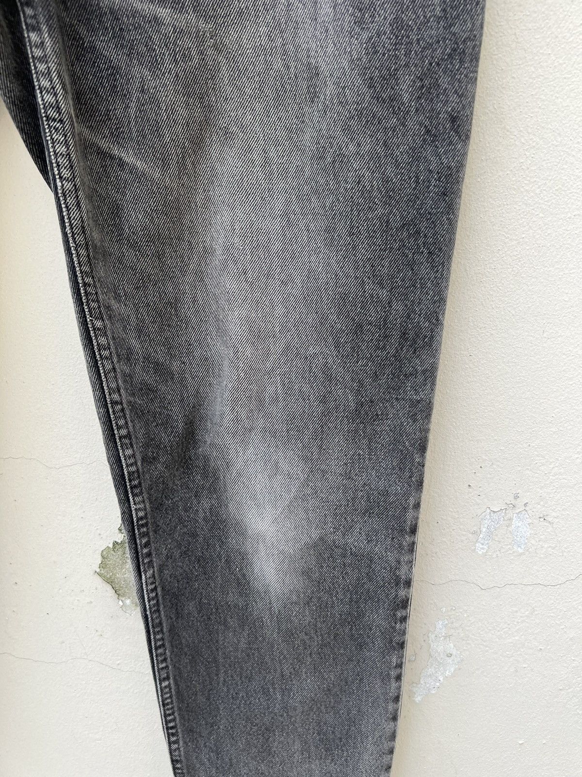 Levi's Faded Black VTG 1993 Levi’s 726 Orange Tab Denim Baggy Jeans Size US 31 - 9 Thumbnail